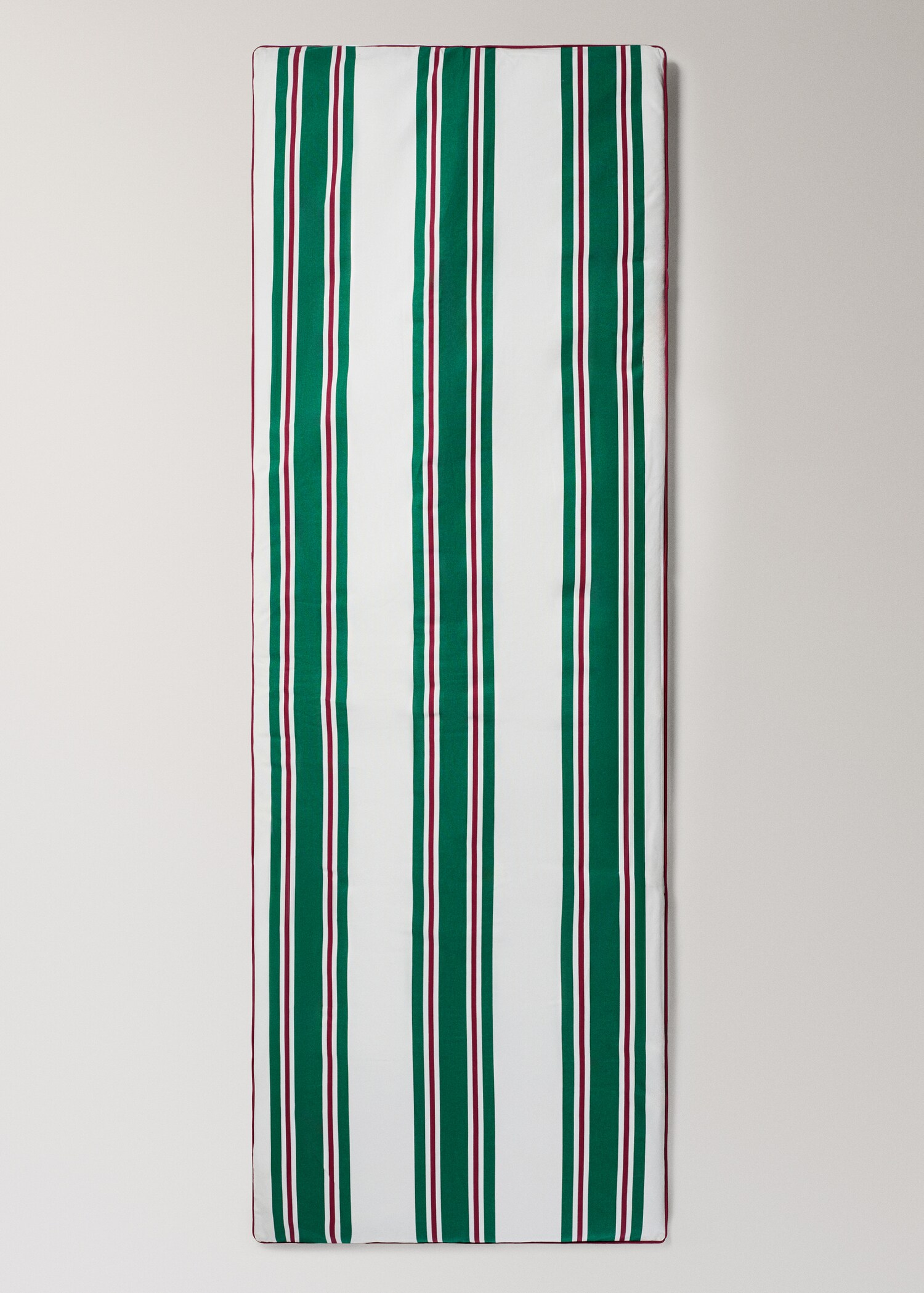 Waterproof striped lounge chair topper 70x200 cm - Article without model