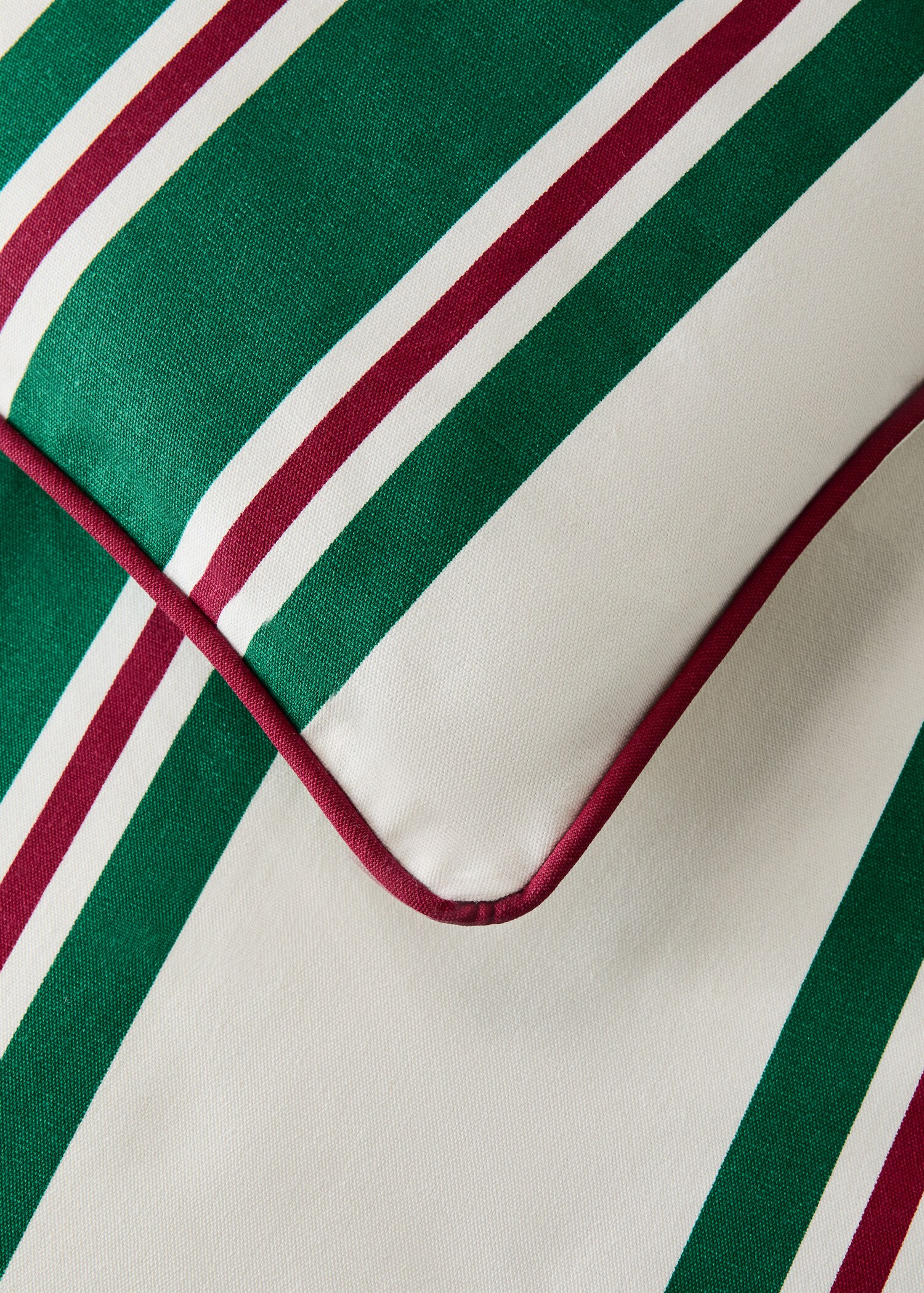 Waterproof striped lounge chair topper 70x200 cm - Details of the article 2