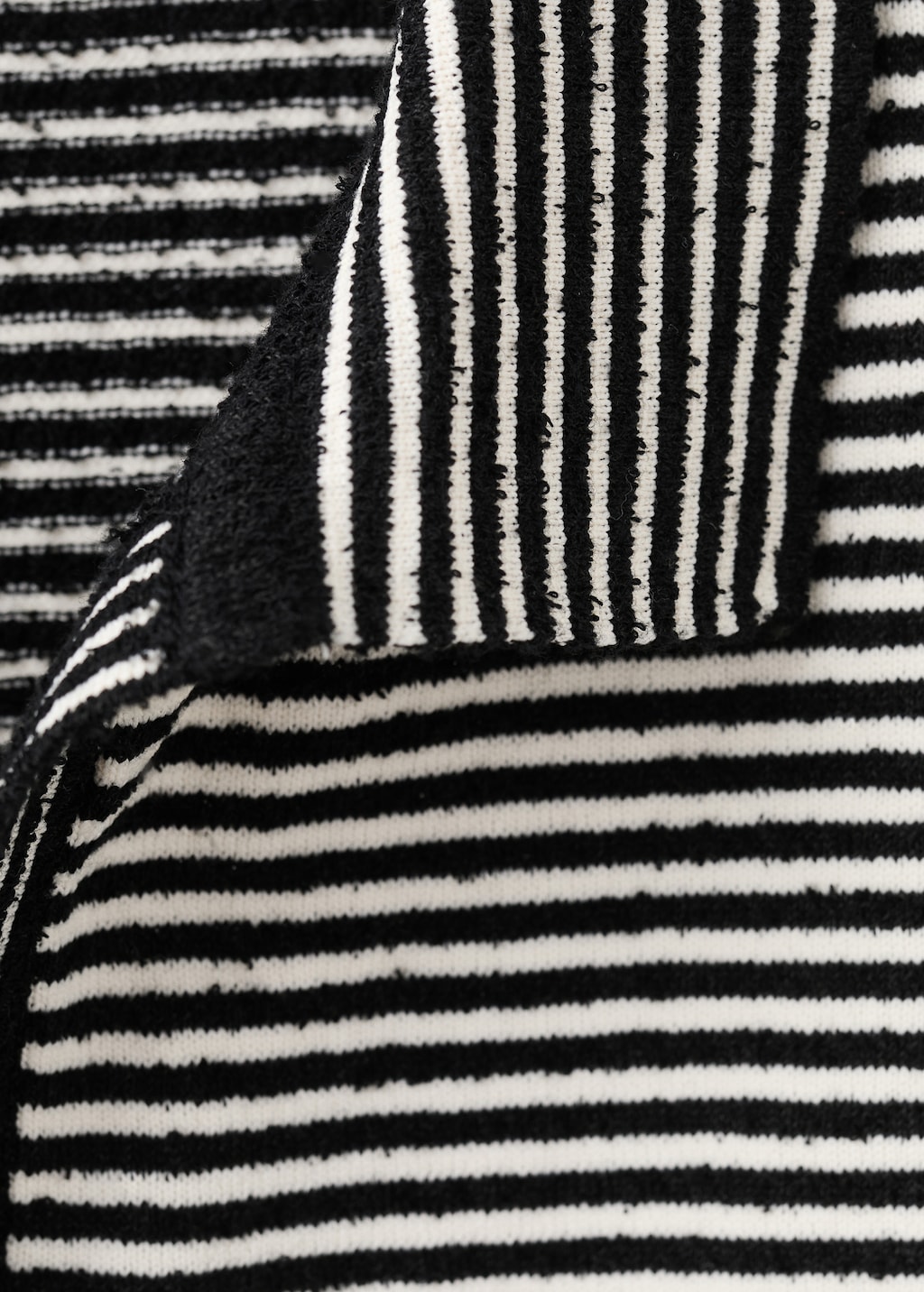 Striped polo-neck sweater - image 4