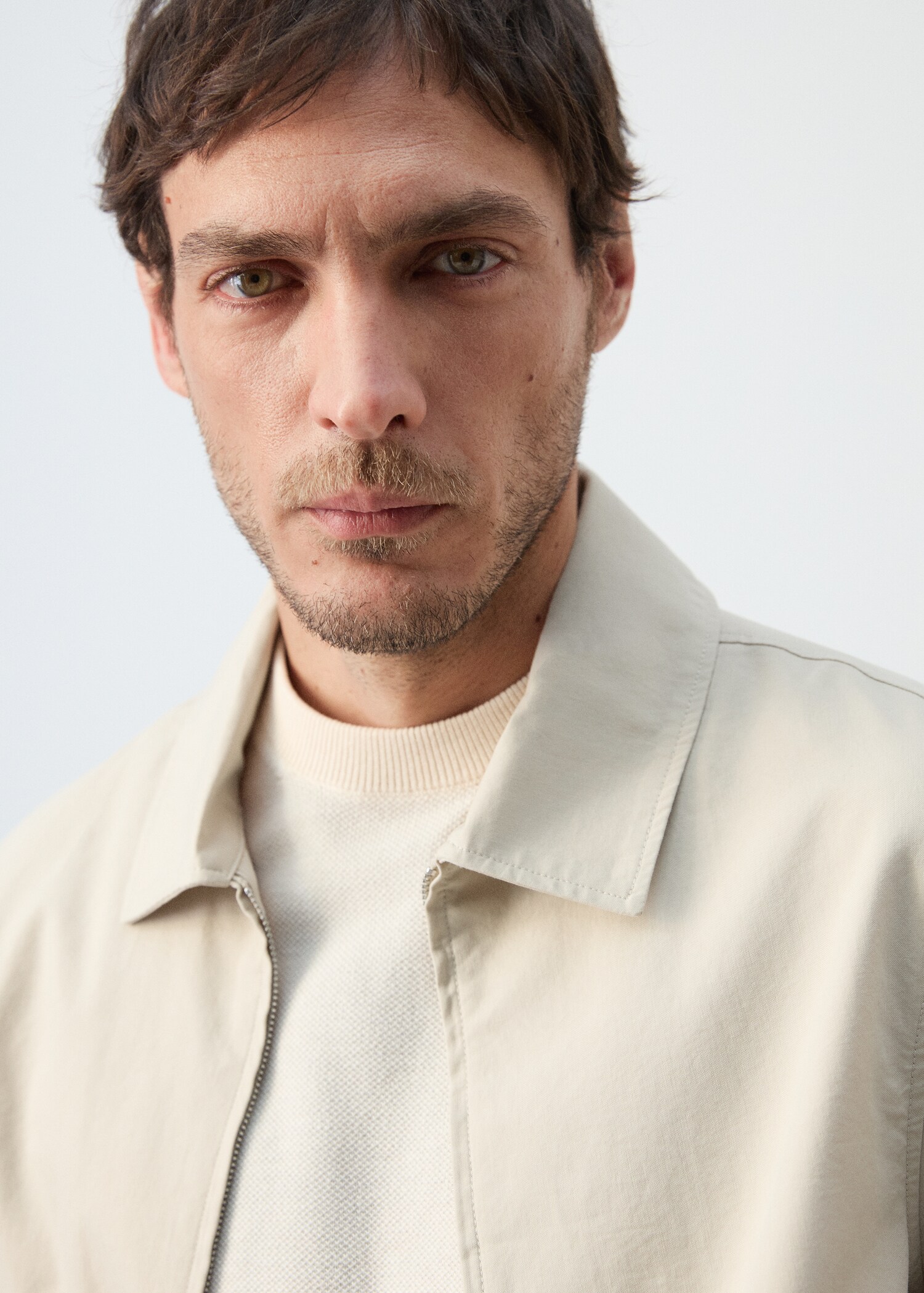 Lightweight cotton lyocell jacket - Details of the article 1