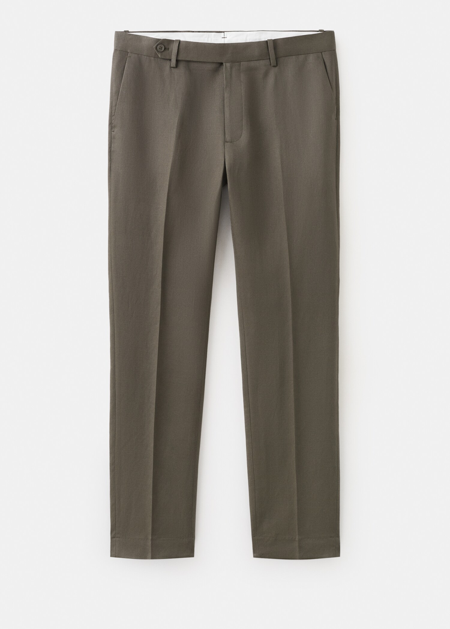 Брюки slim fit лиоцелл и лен - Изделие без модели