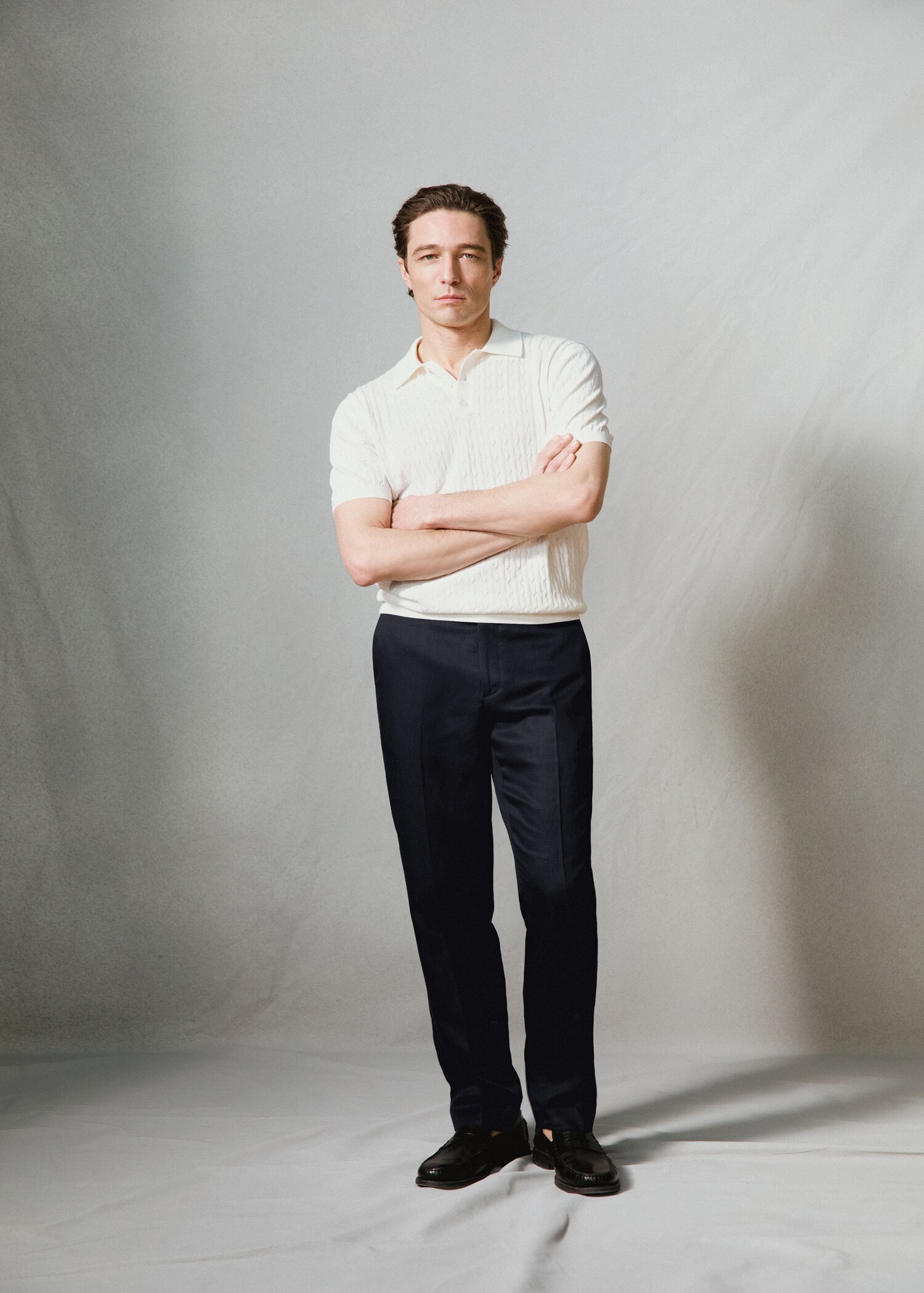 Pantalon slim-fit Lyocell lin - Détail de l'article 5