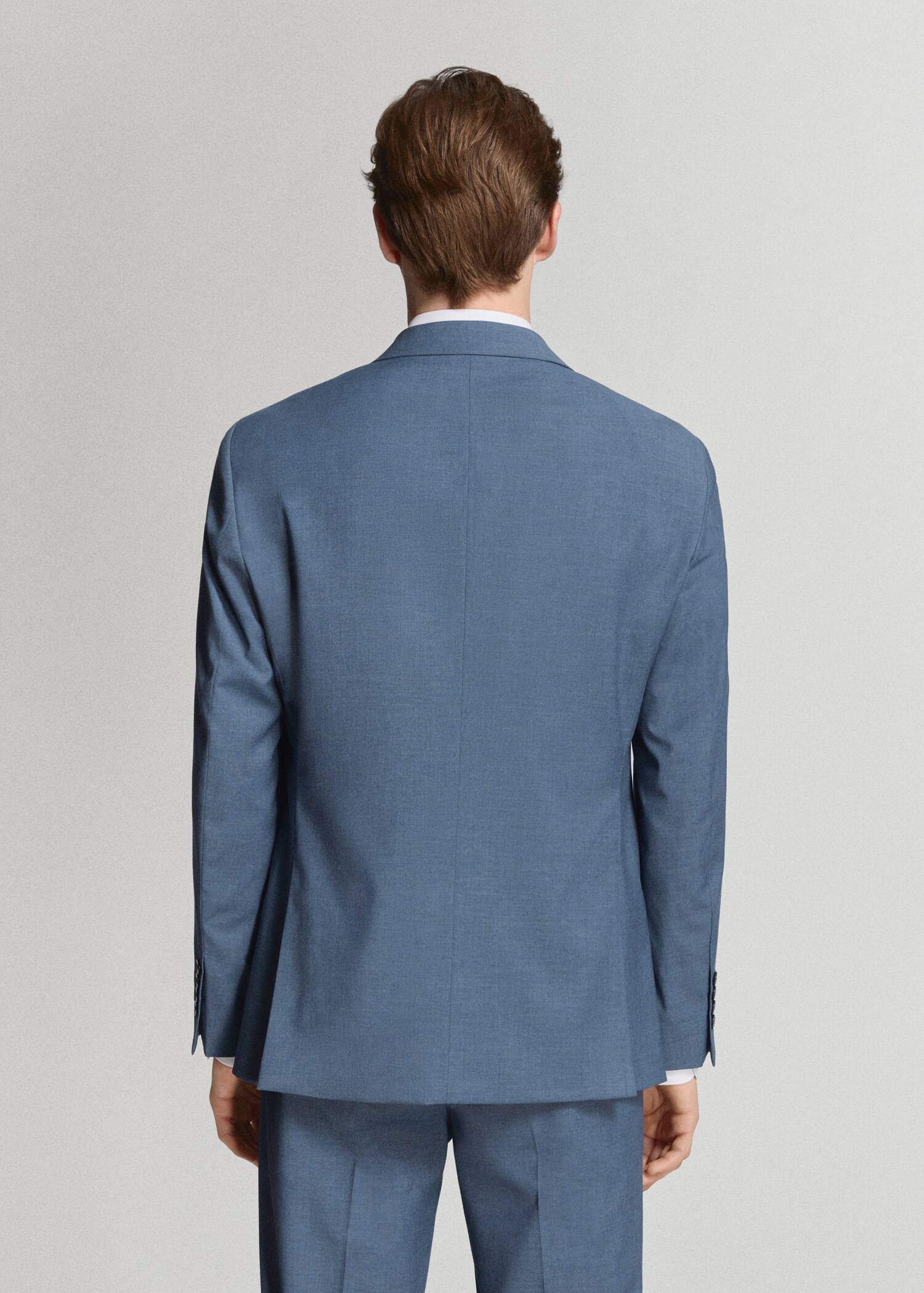 Milan slim-fit suit jacket - Reverse of the article