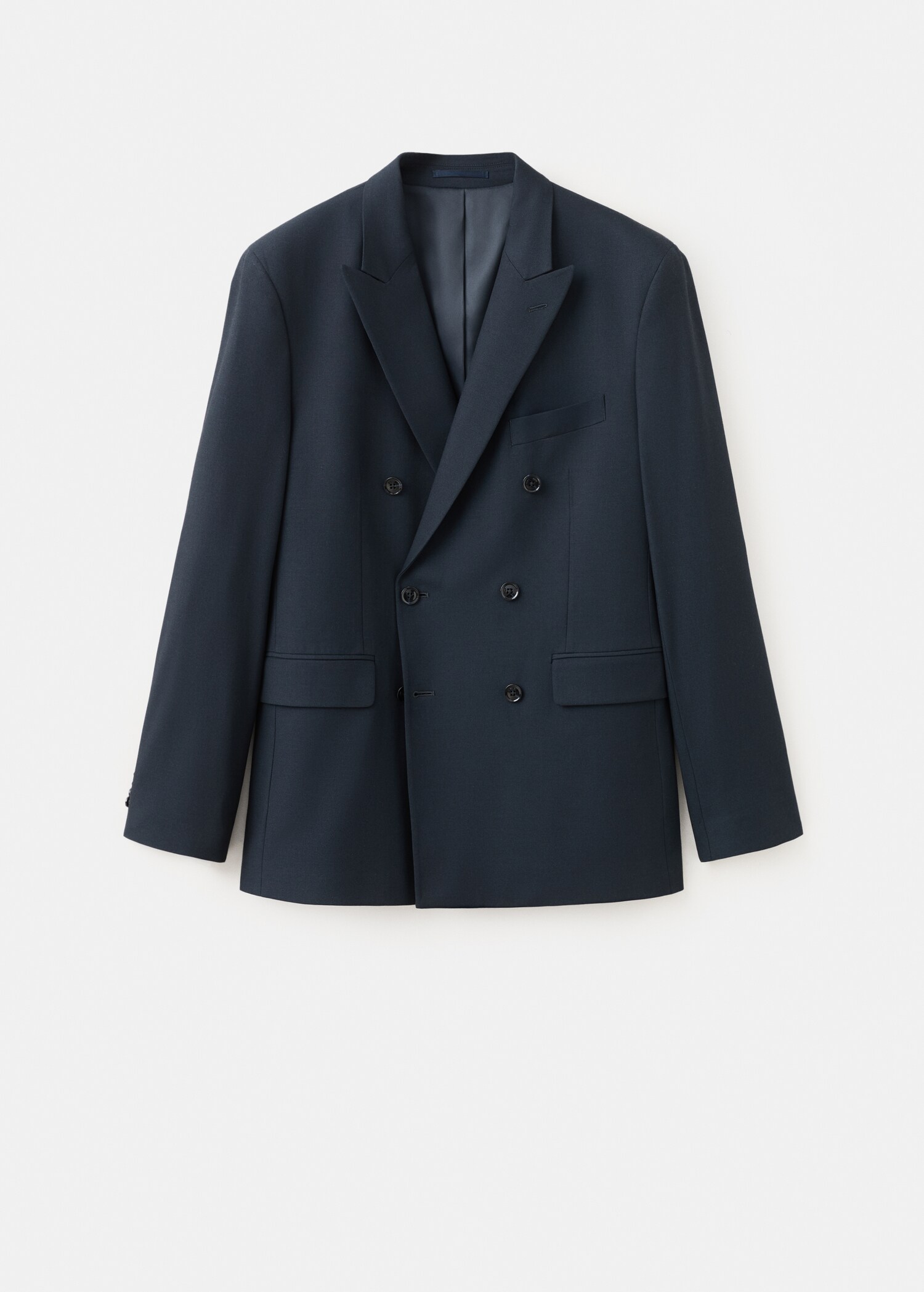 Monaco double-breasted slim-fit suit jacket - Article without model