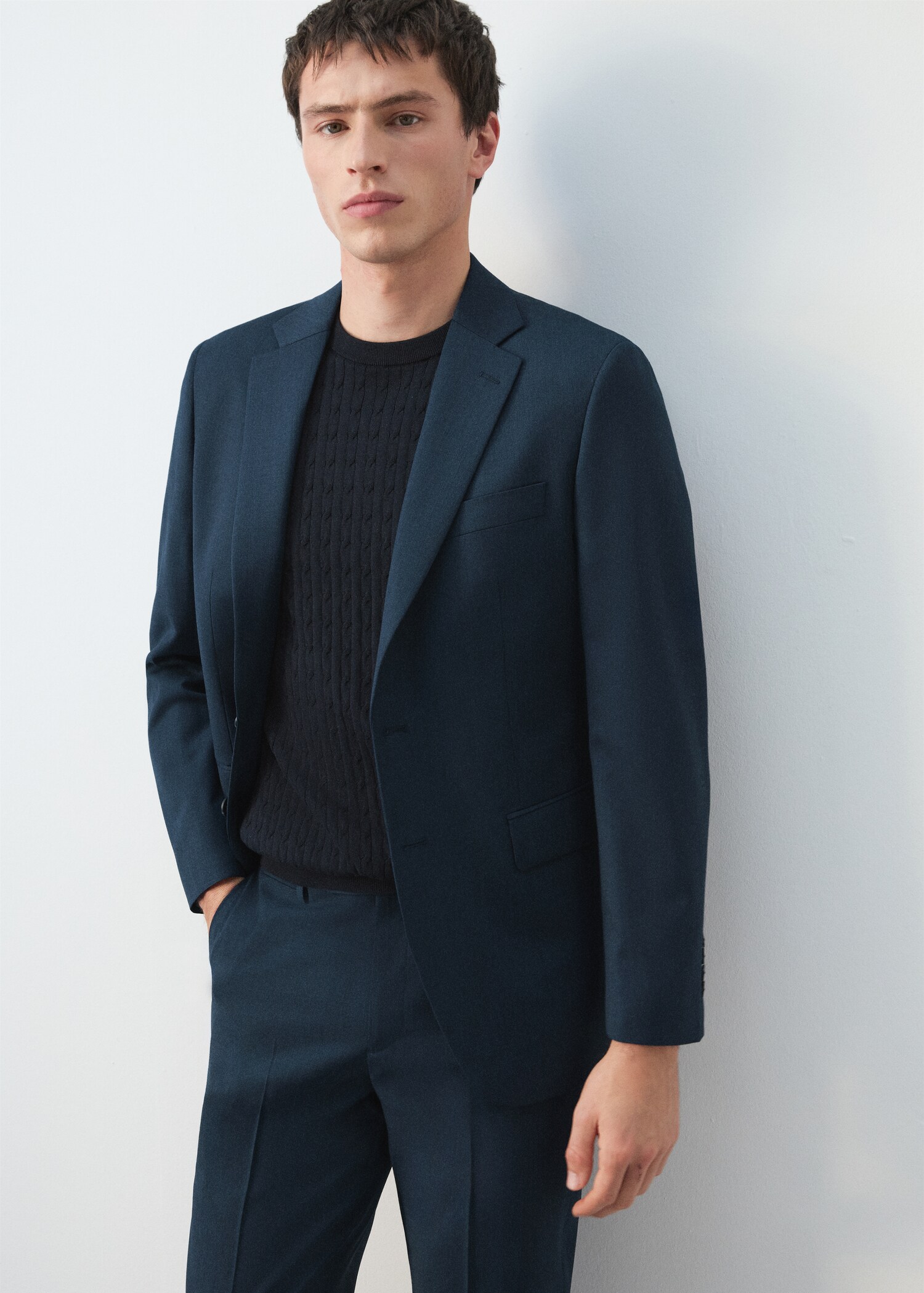 Turin 100% wool suit jacket - Details of the article 6