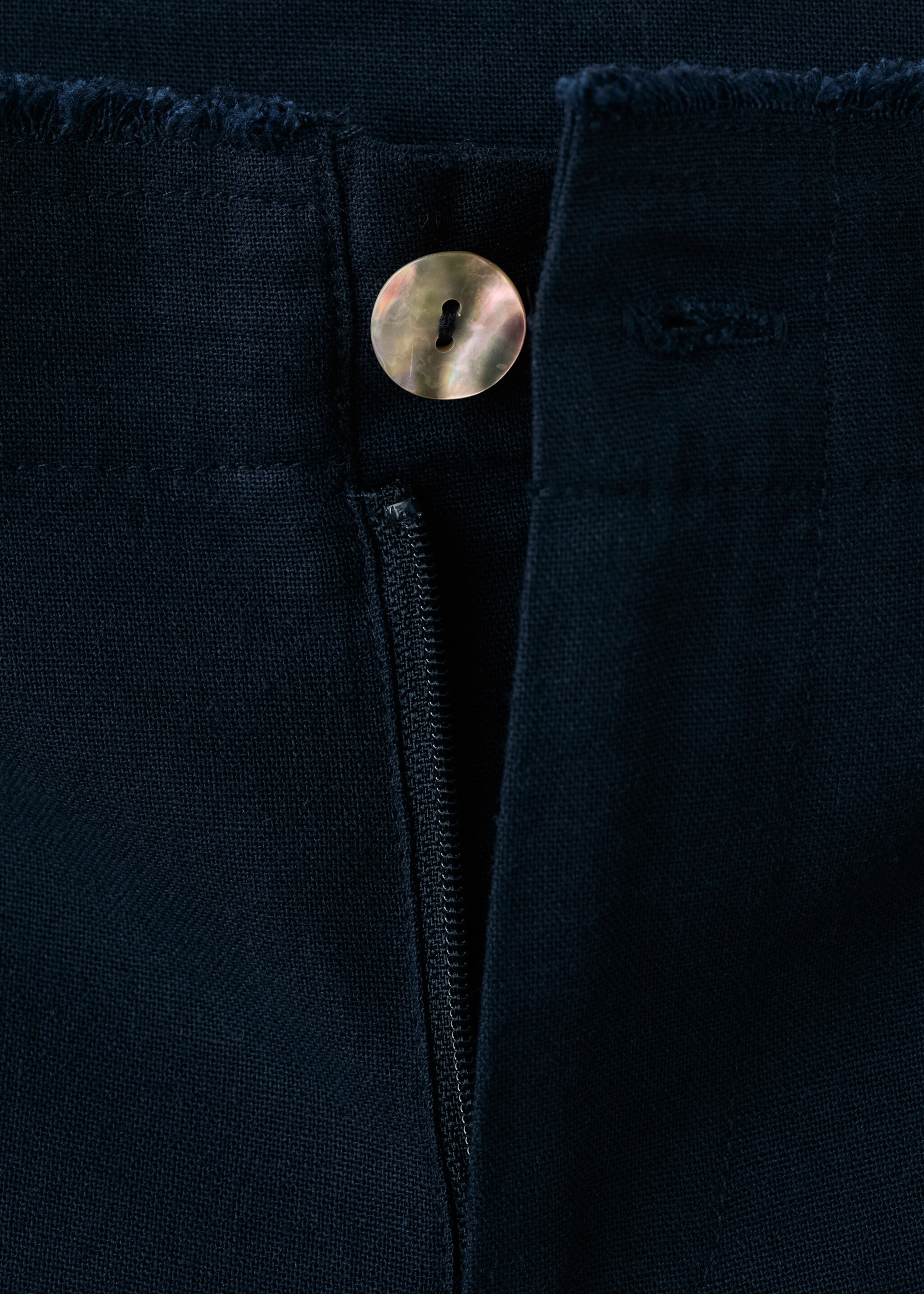 Trousers costaln - Details of the article 8, Navy. Ref: 27025959-00.