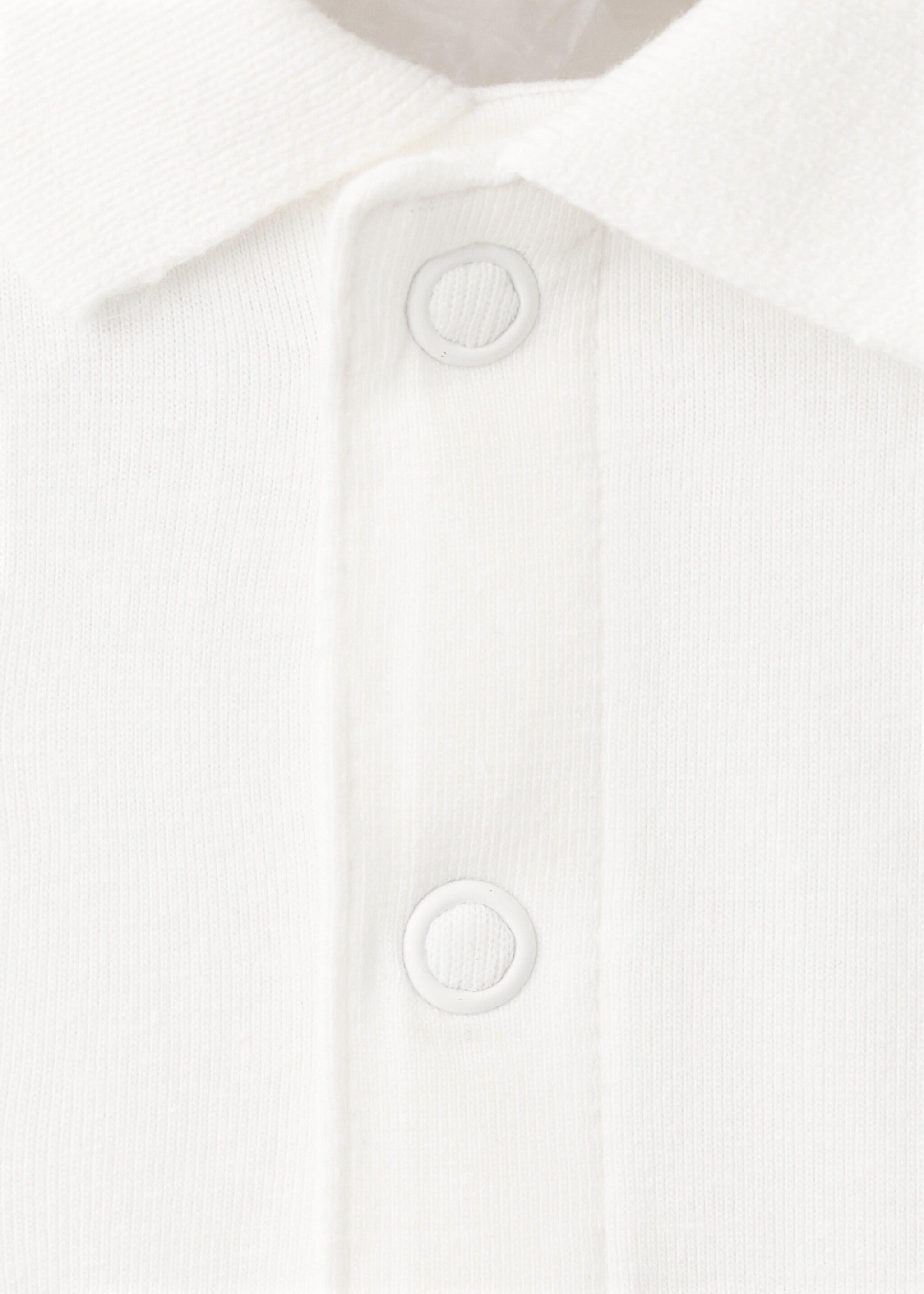 Body coton polo - Détail de l'article 0, Blanc cassé. Ref: 27025960-00.