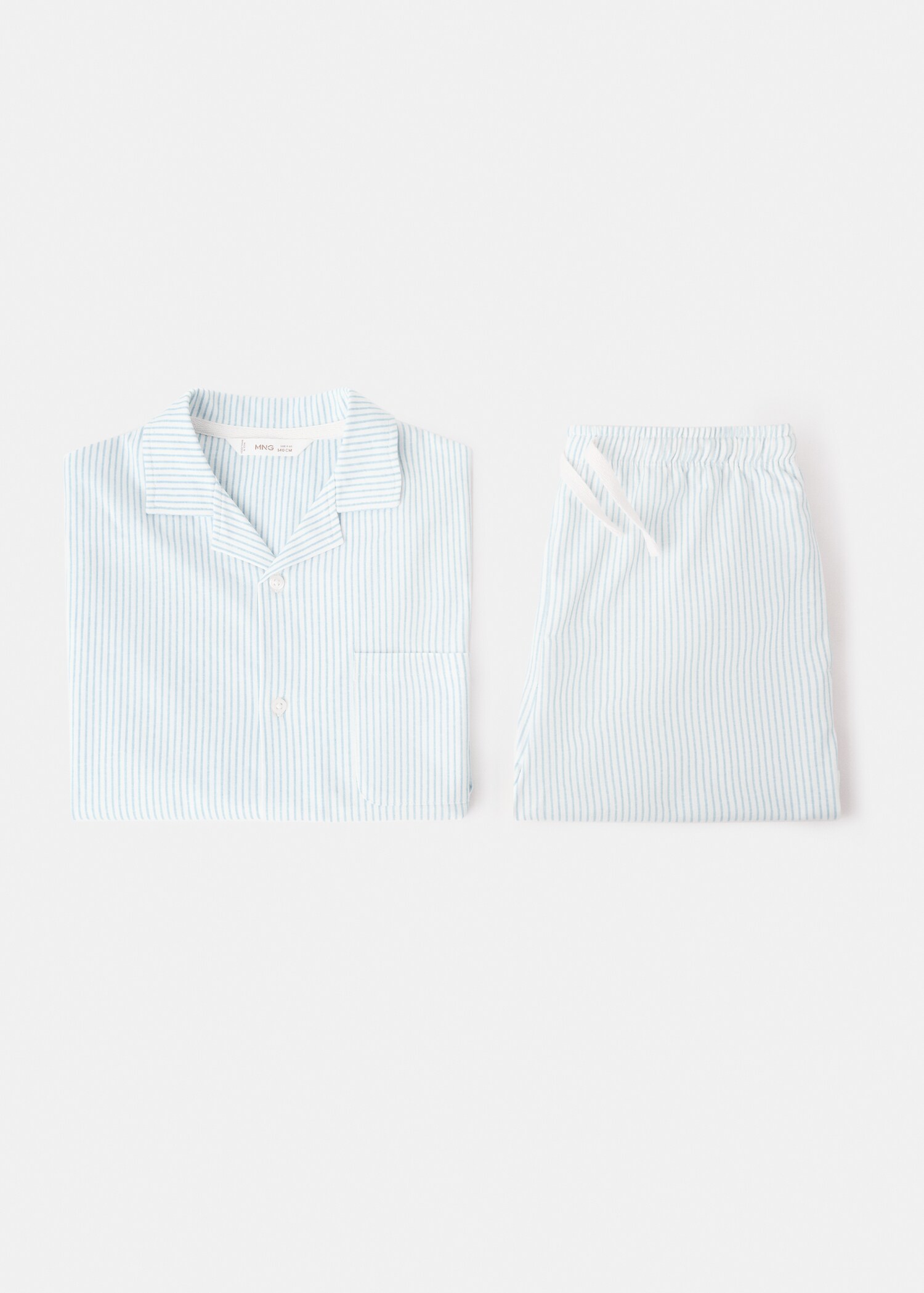 Striped short pyjamas - Details of the article 0