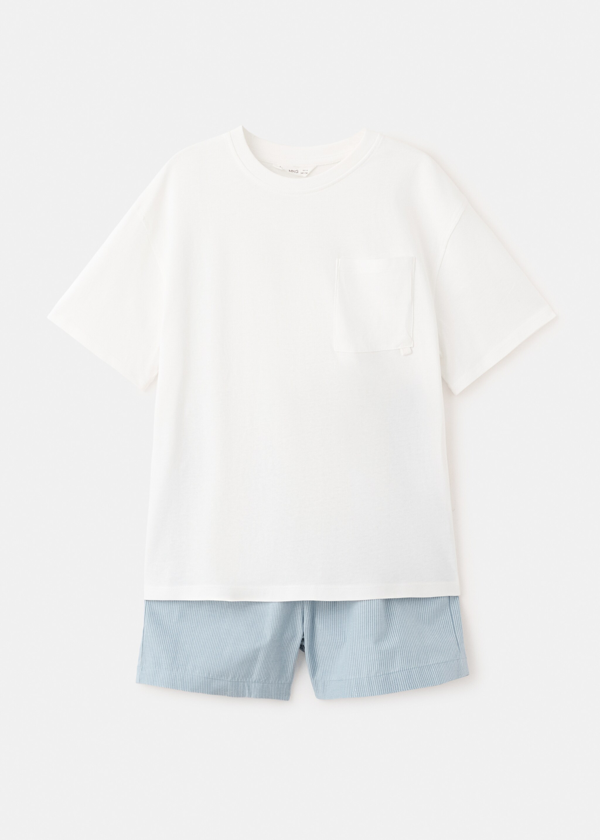 Short pyjama set - Article without model, Off White. Ref: 27025967-00.