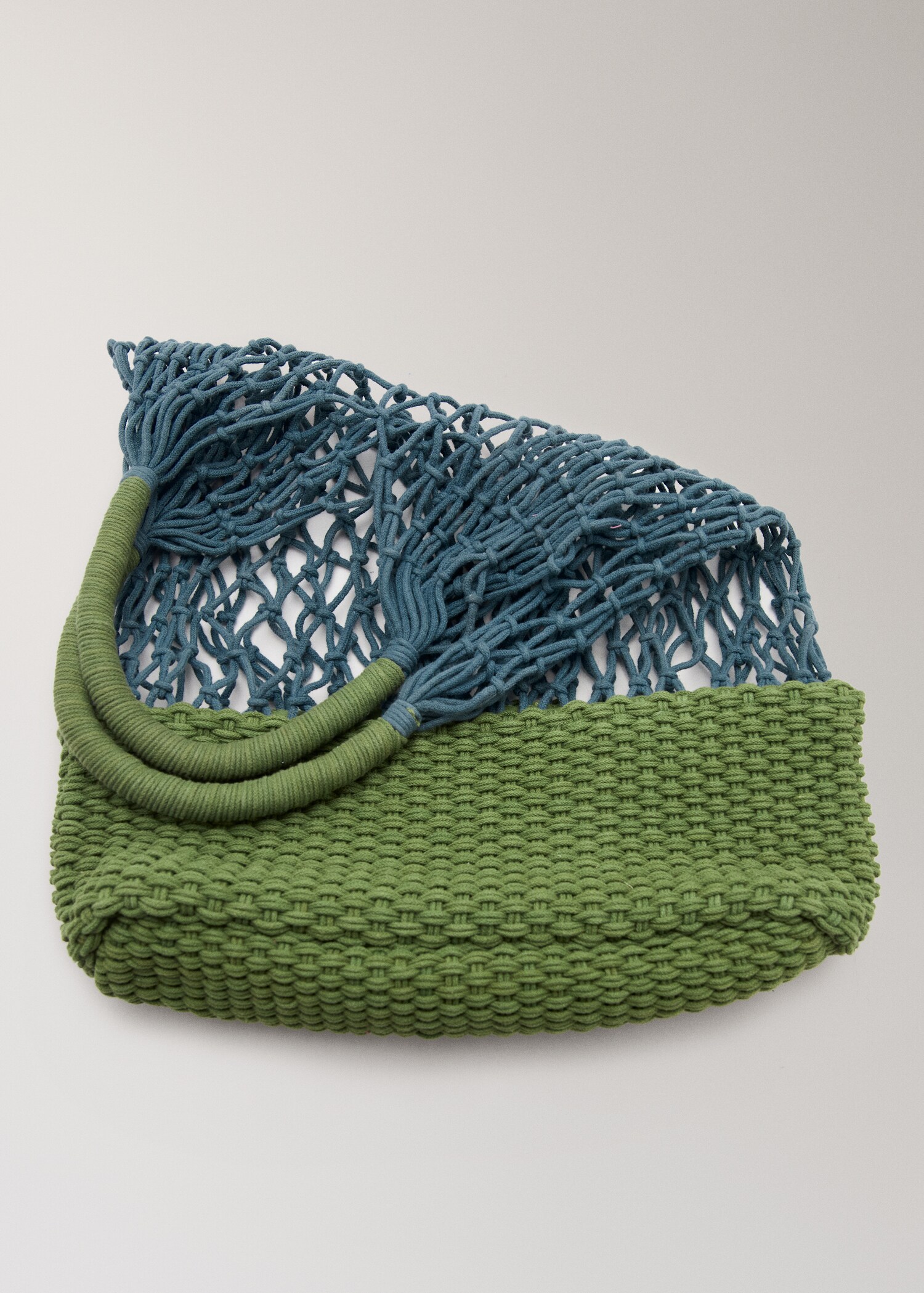 Cotton shoulder bag - Details of the article 2