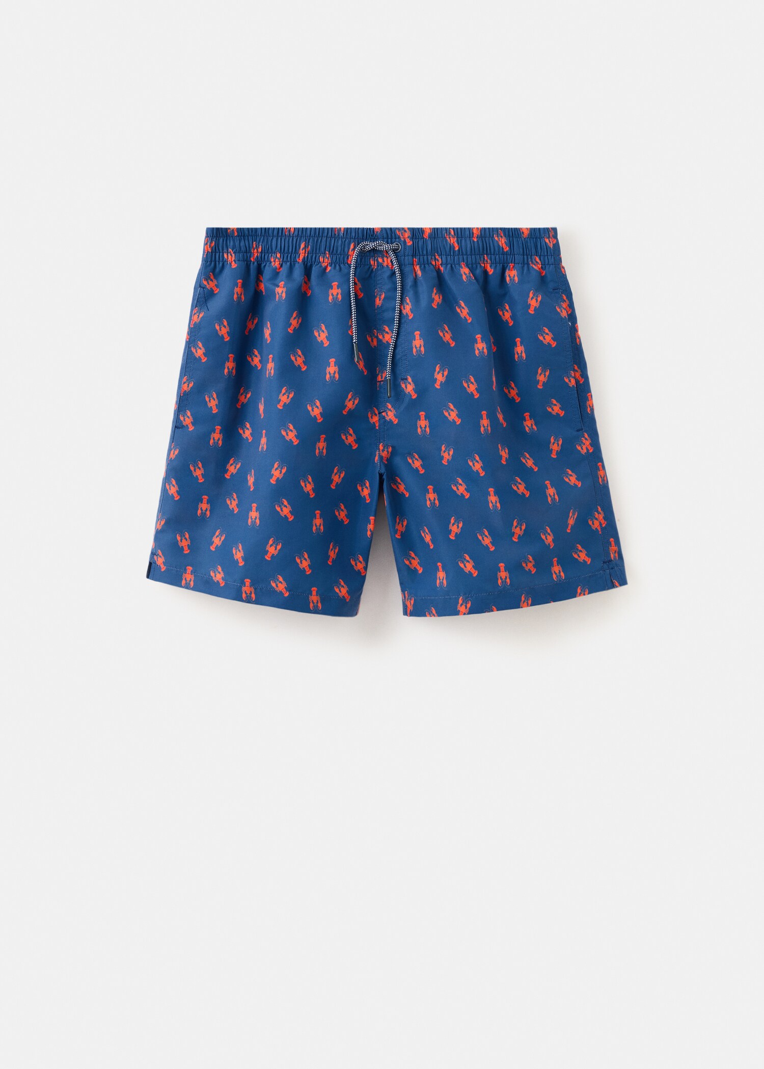 Lobster-print swimming costume - Article without model