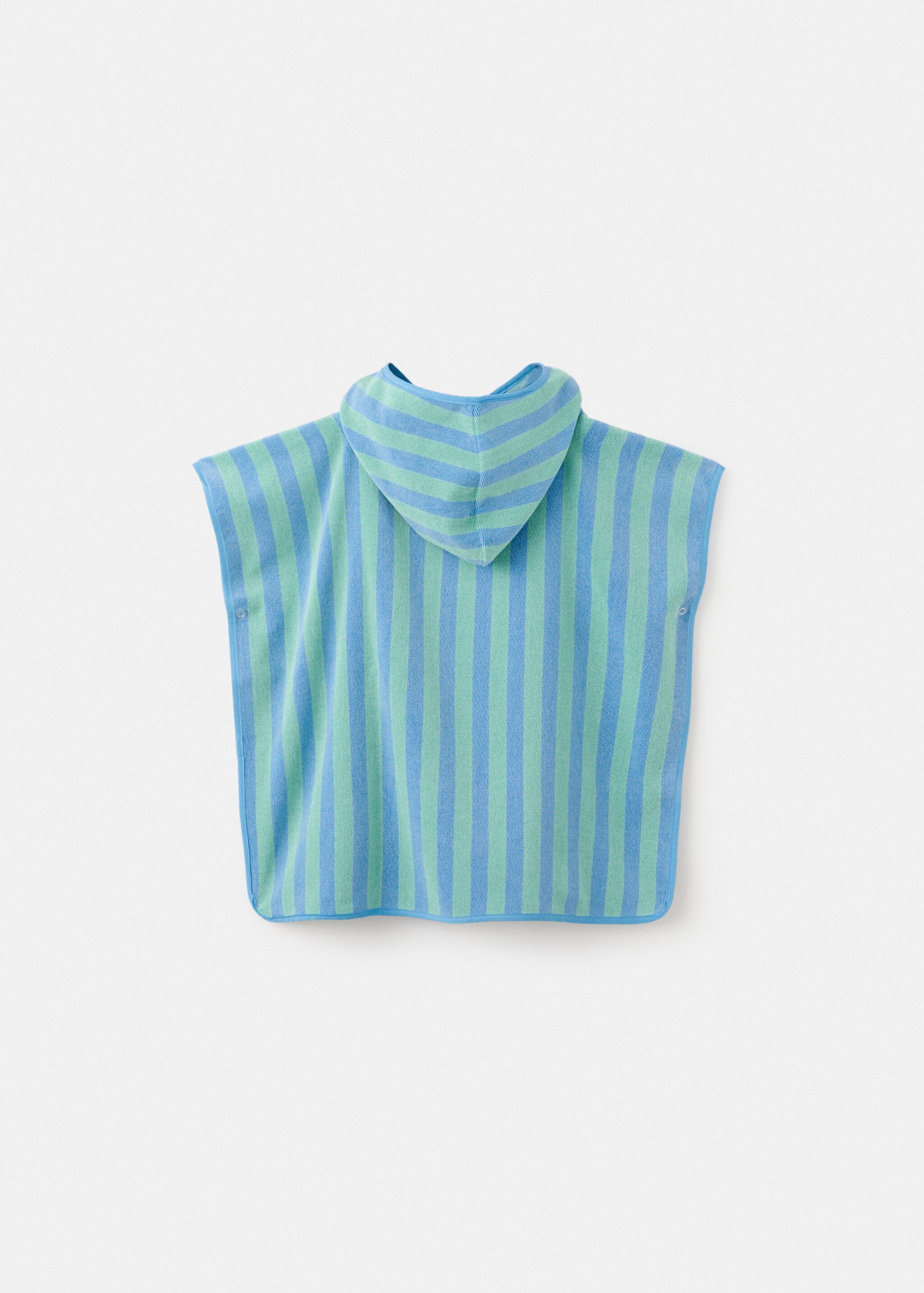 Serviette stripes - Plan moyen, Bleu. Ref: 27025991-00.
