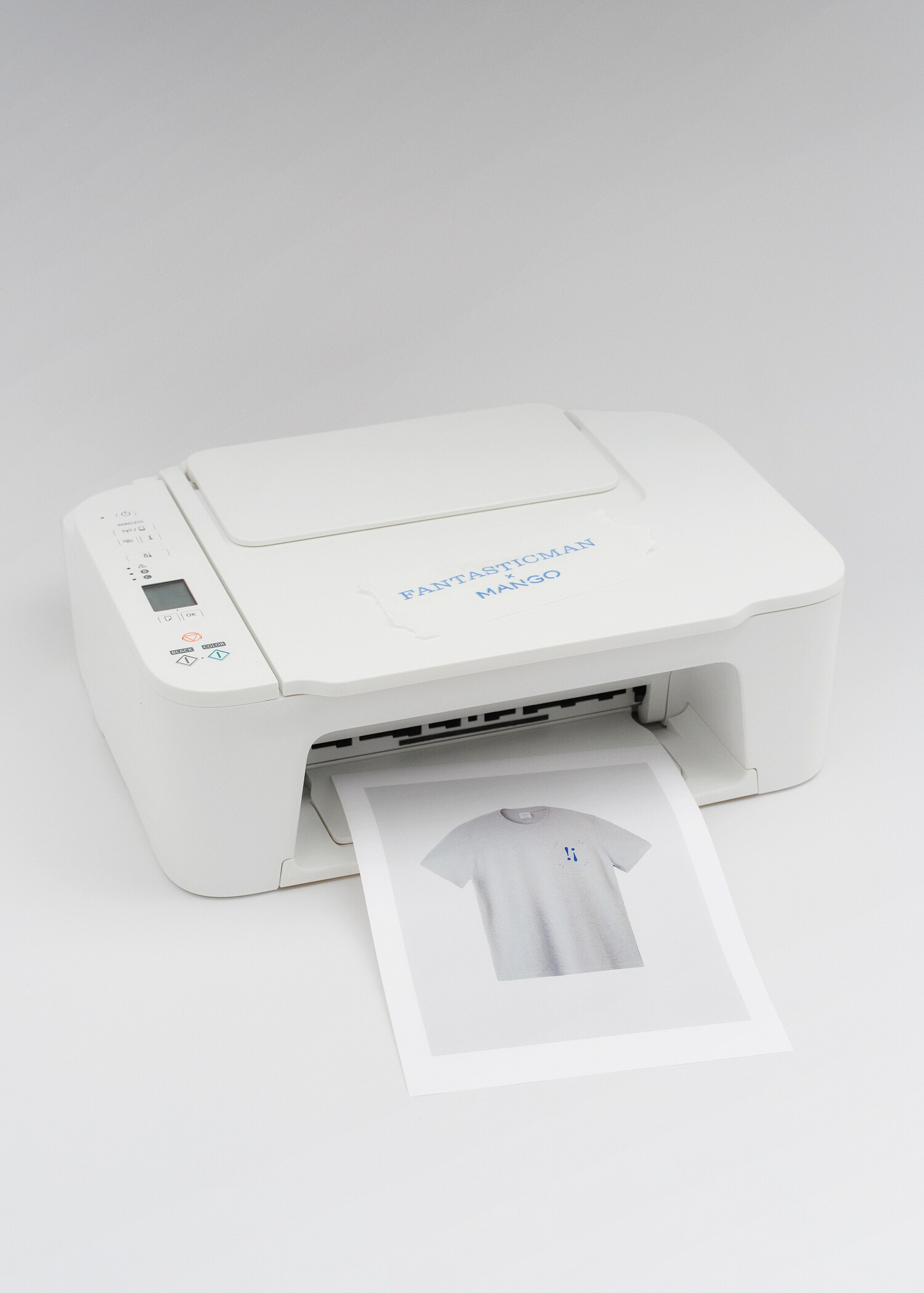 Футболка 100% хлопок с принтом - Деталь изделия 9