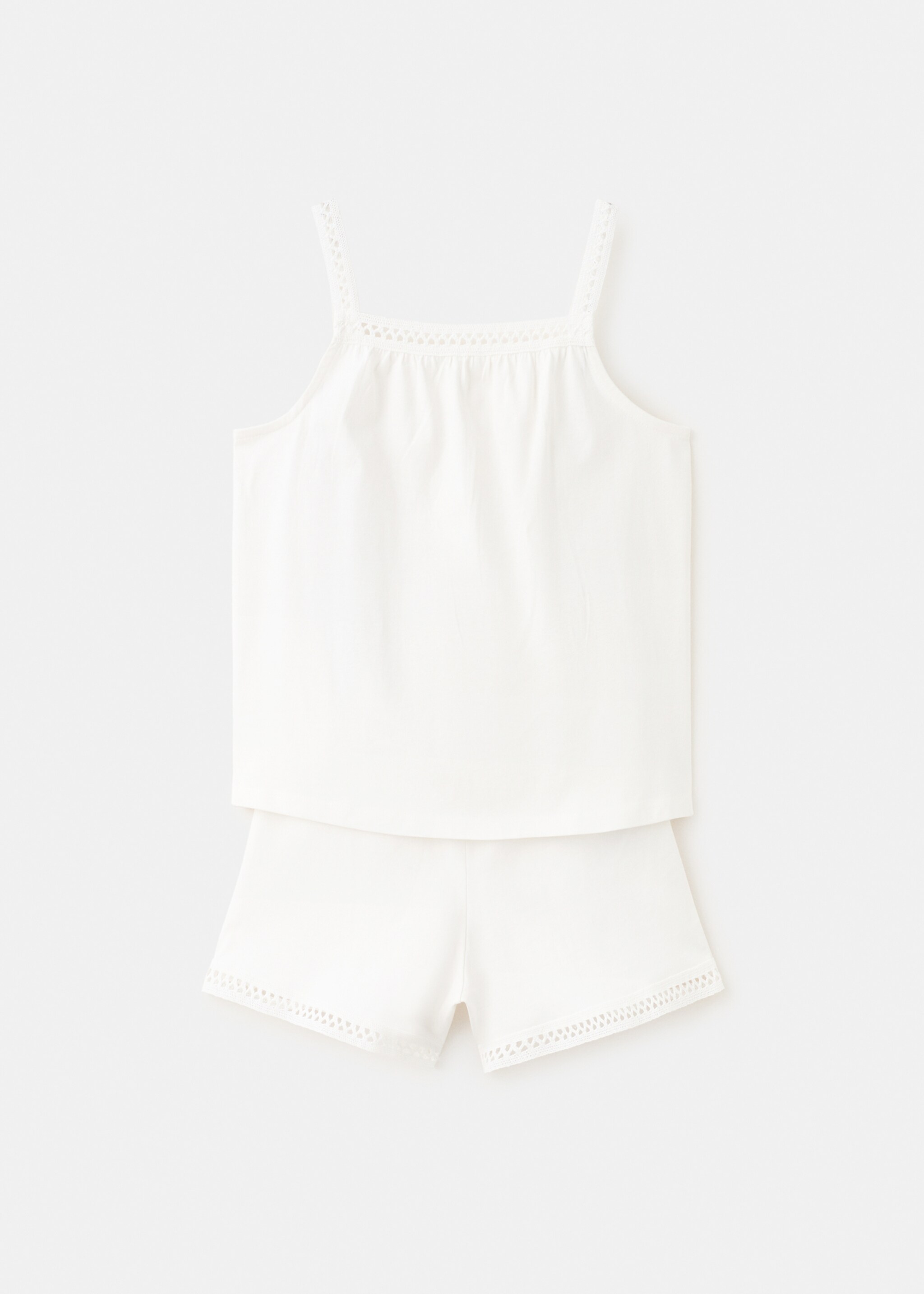 Pyjamas lucy - Reverse of the article, Off White. Ref: 27025996-00.