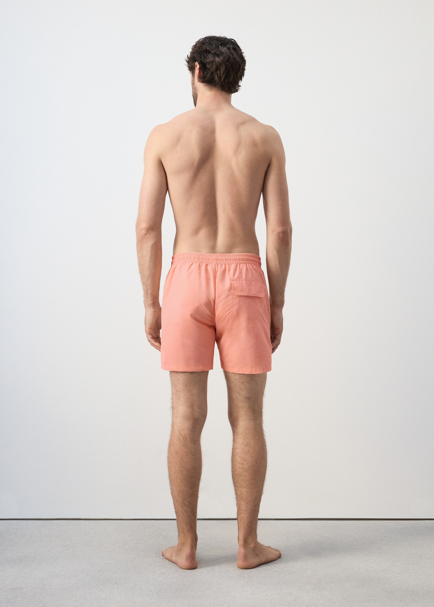 ملابس سباحة أساسية برباط - الجهة الخلفية للمنتج