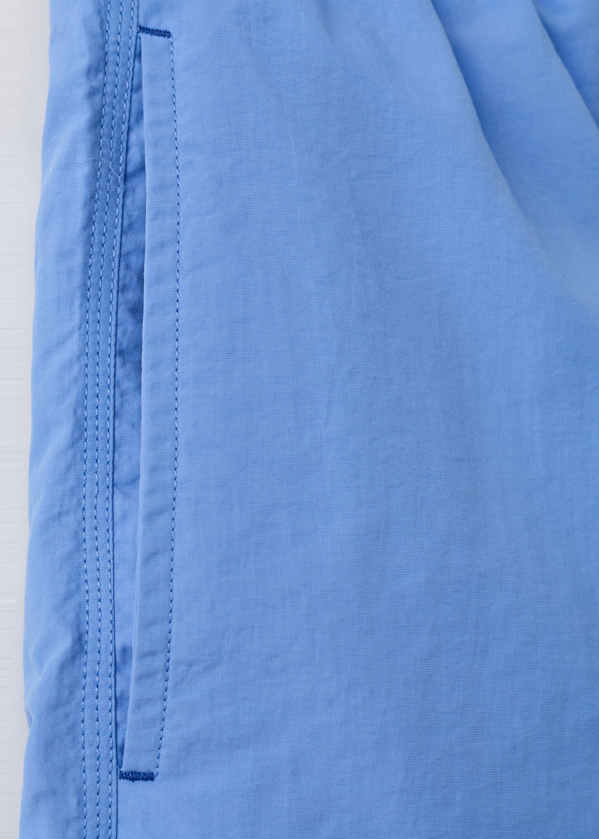 Basic drawstring swimsuit - Details of the article 0, China Blue. Ref: 27026000-00.