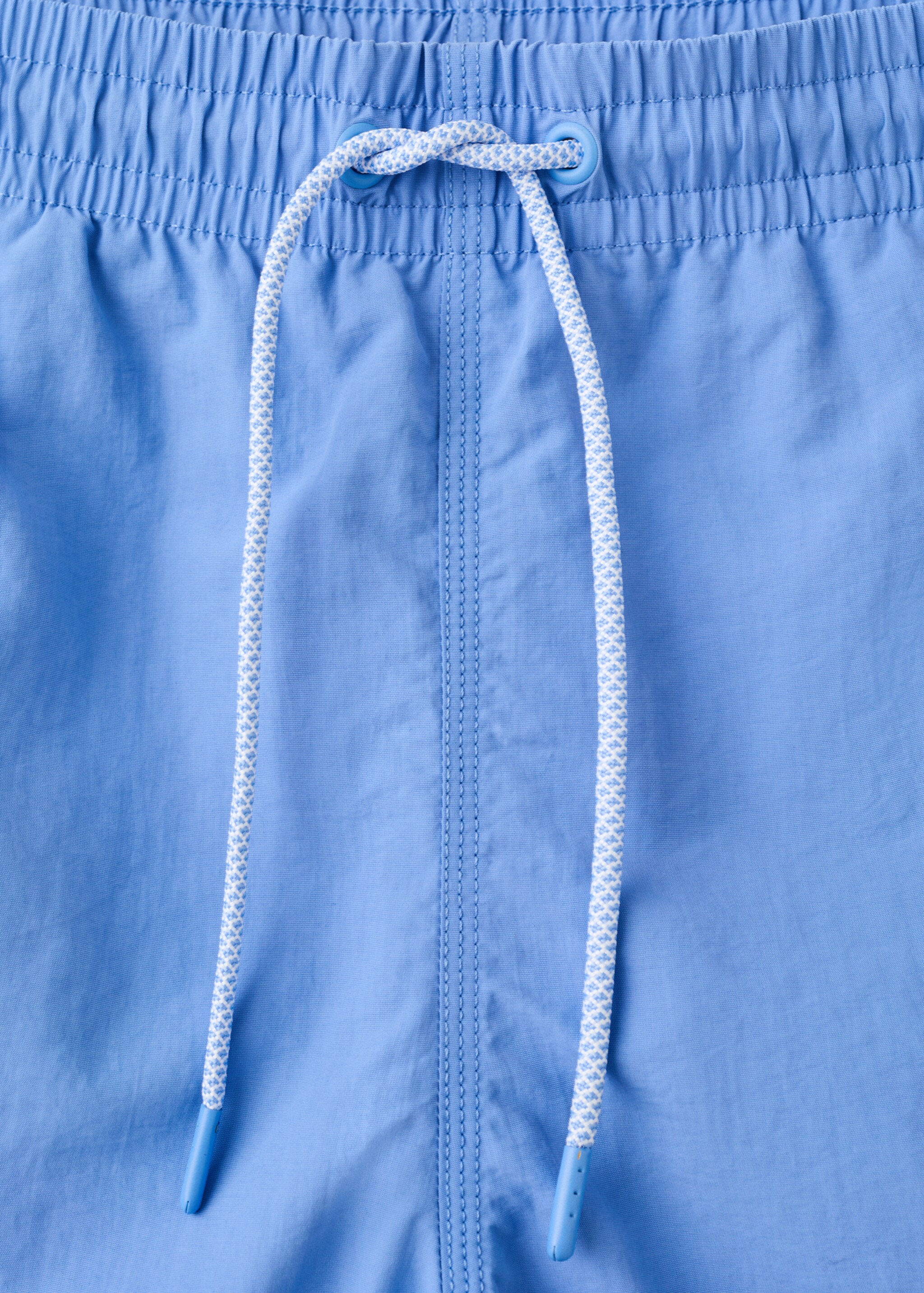 Basic drawstring swimsuit - Details of the article 8, China Blue. Ref: 27026000-00.