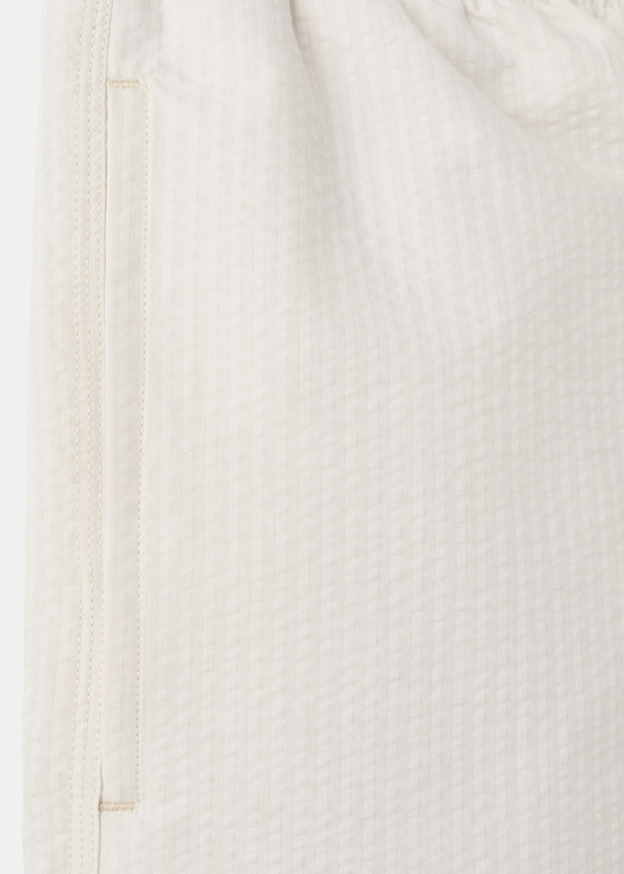 시어서커 스트라이프 수영복 - 상품 내역: 0, 베이지. Ref: 27026001-00.