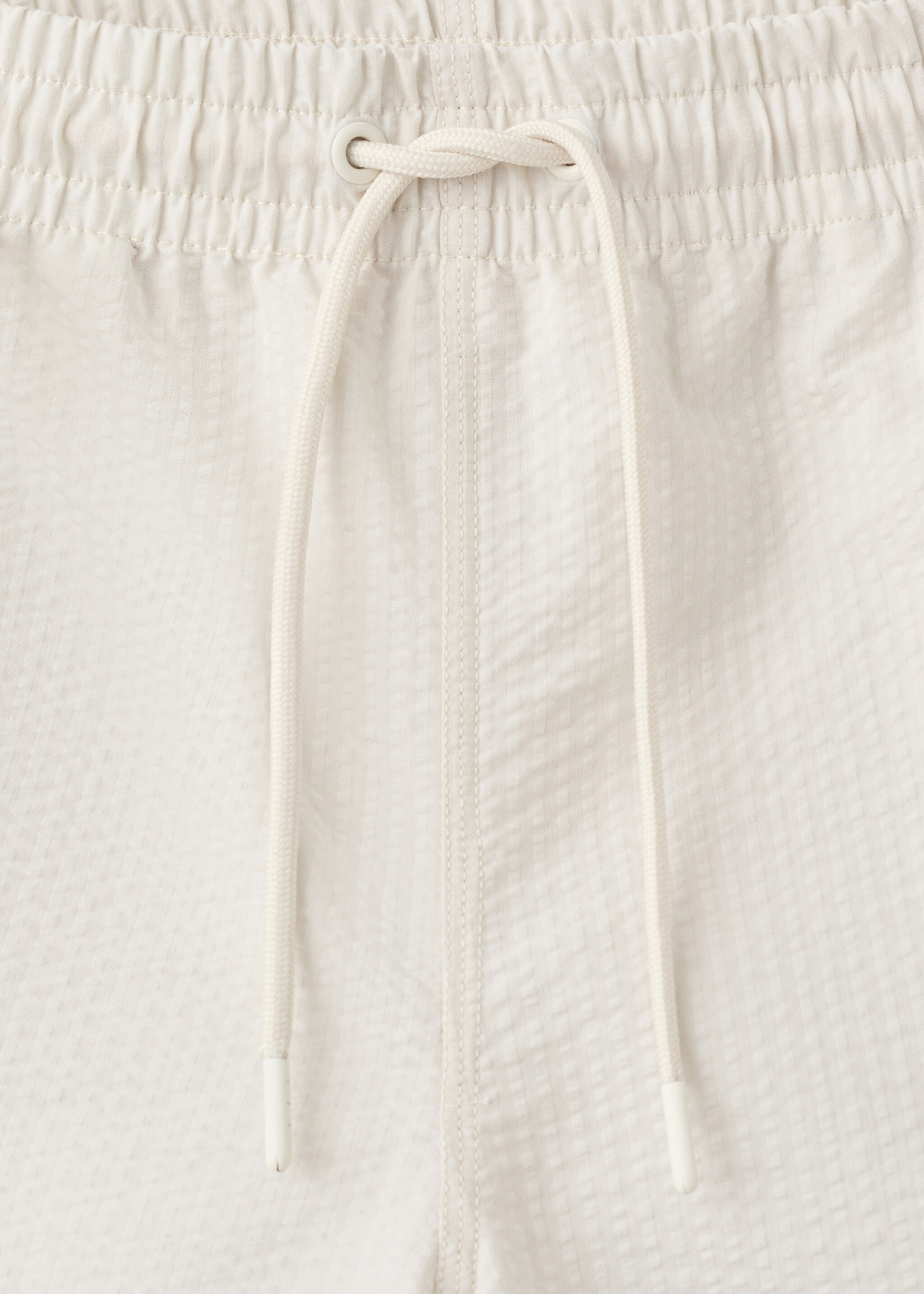 시어서커 스트라이프 수영복 - 상품 내역: 8, 베이지. Ref: 27026001-00.