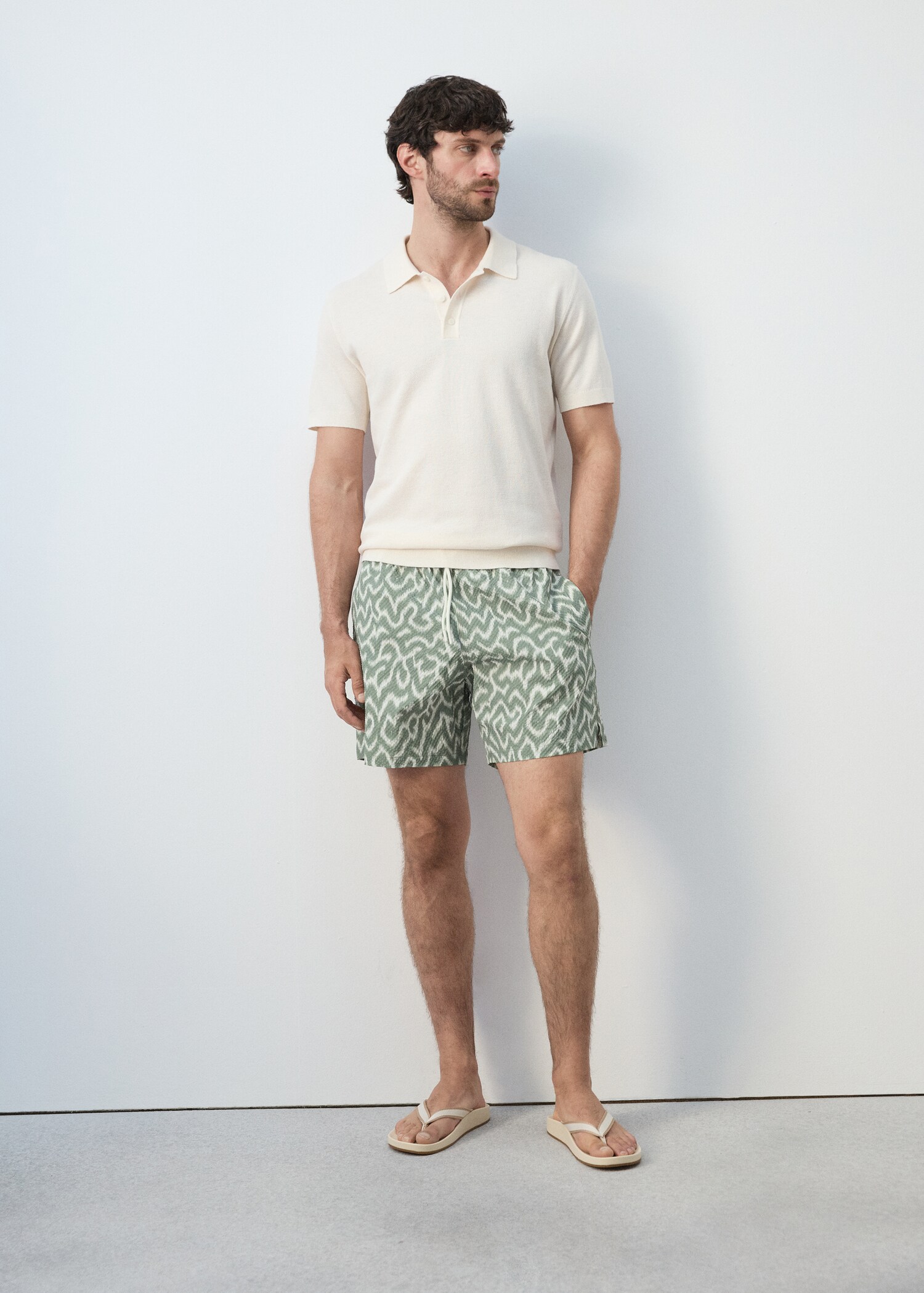 Swimming trunks camu - Details of the article 4