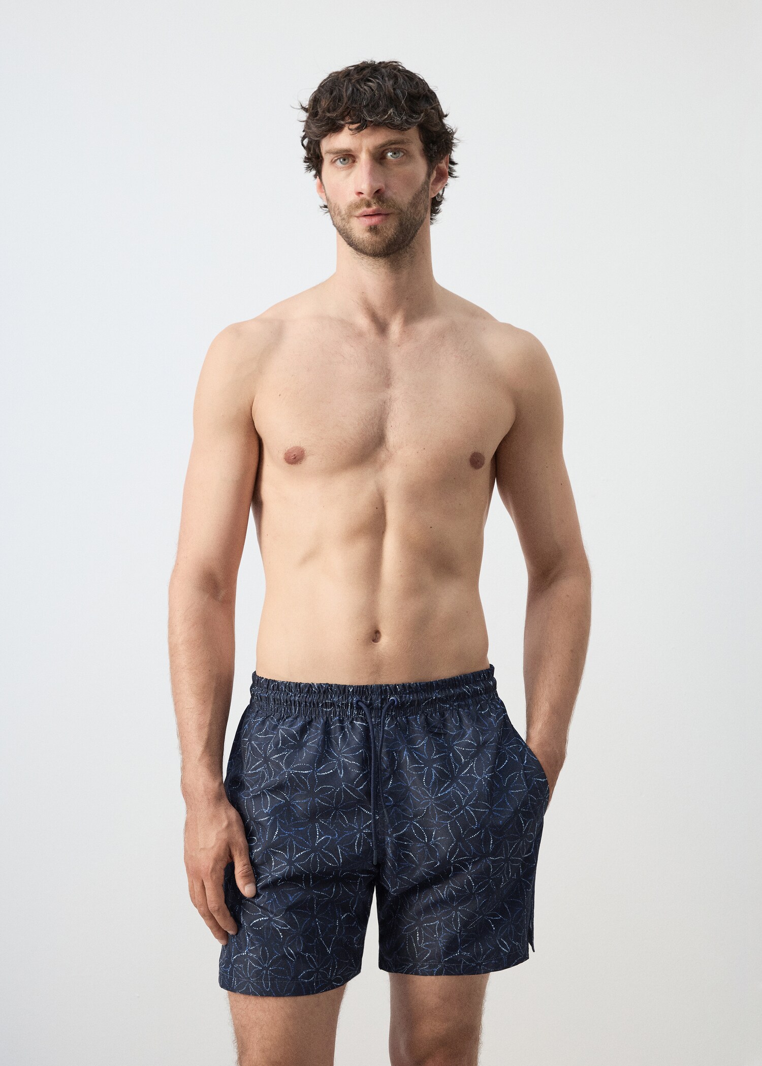 Swimming trunks flower - Medium plane