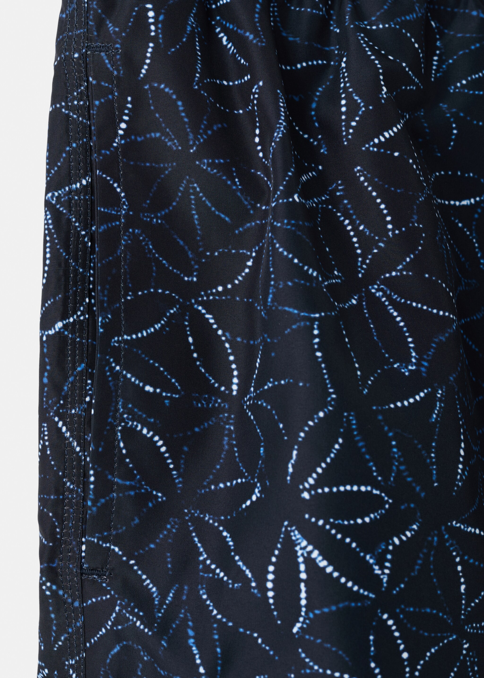 Swimming trunks flower - Details of the article 0, Navy. Ref: 27026003-00.
