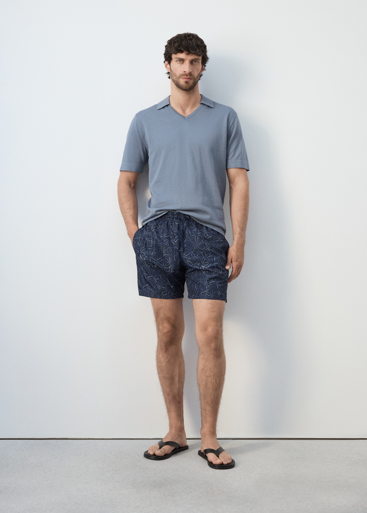 Swimming trunks flower - Details of the article 4