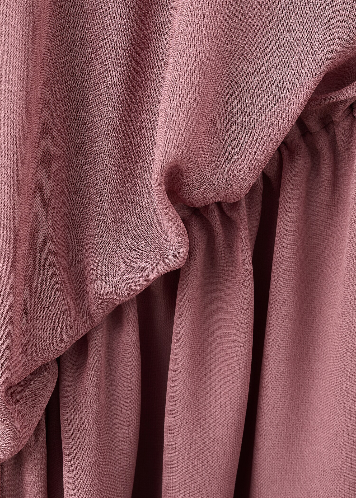 Ruffle dress with asymmetrical sleeve - Details of the article 8