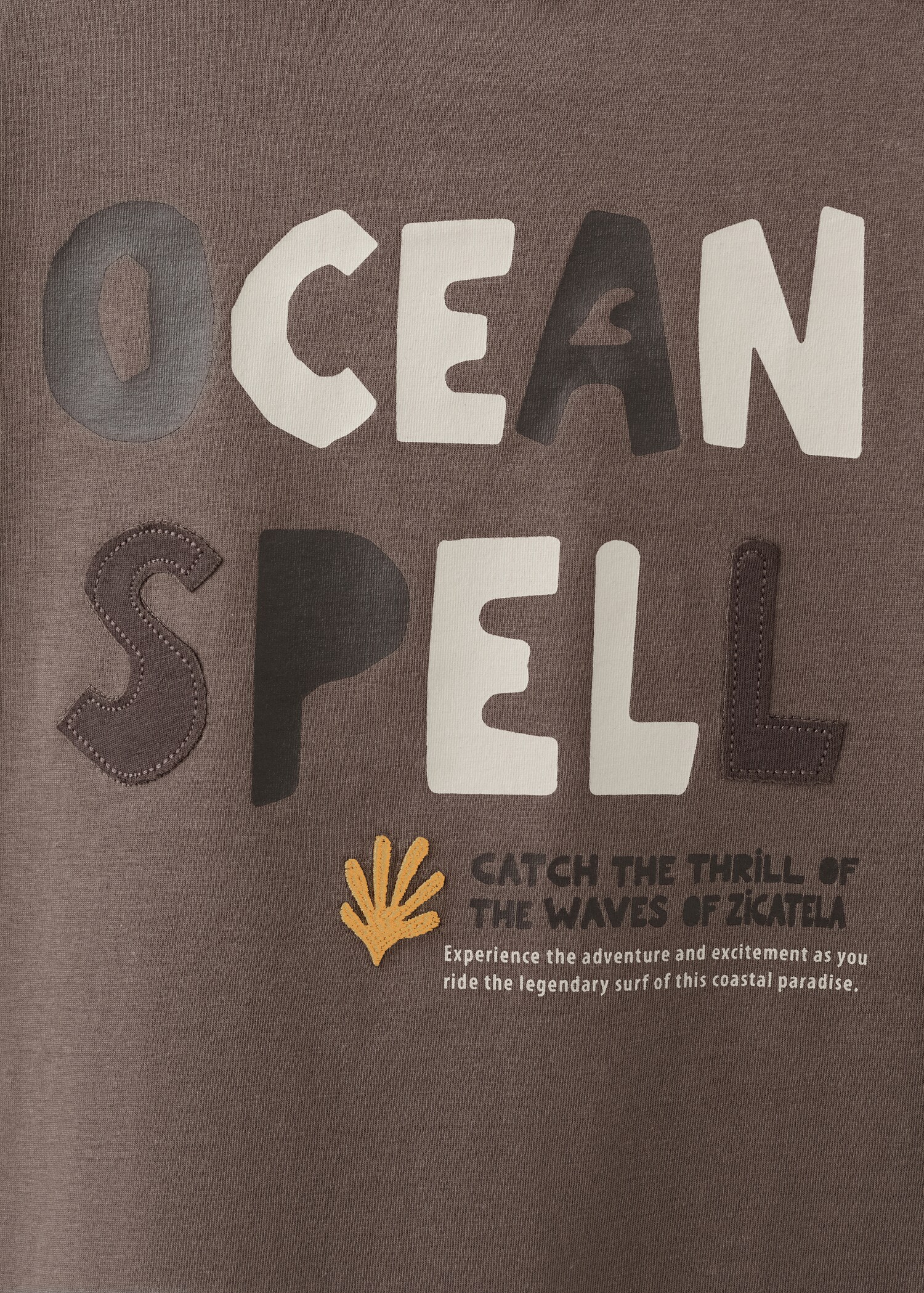 T-shirt en coton imprimé - Détail de l'article 0