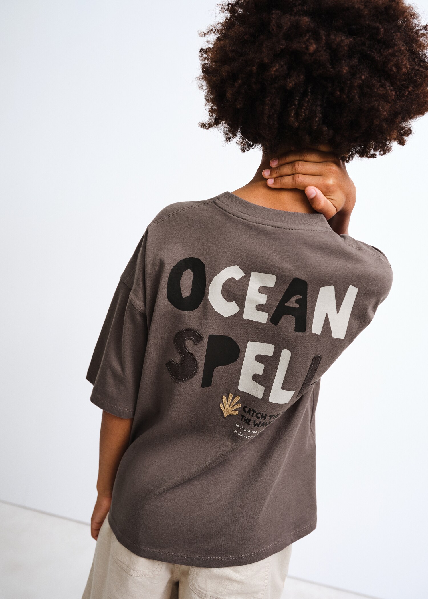 Printed cotton-blend t-shirt - Details of the article 6