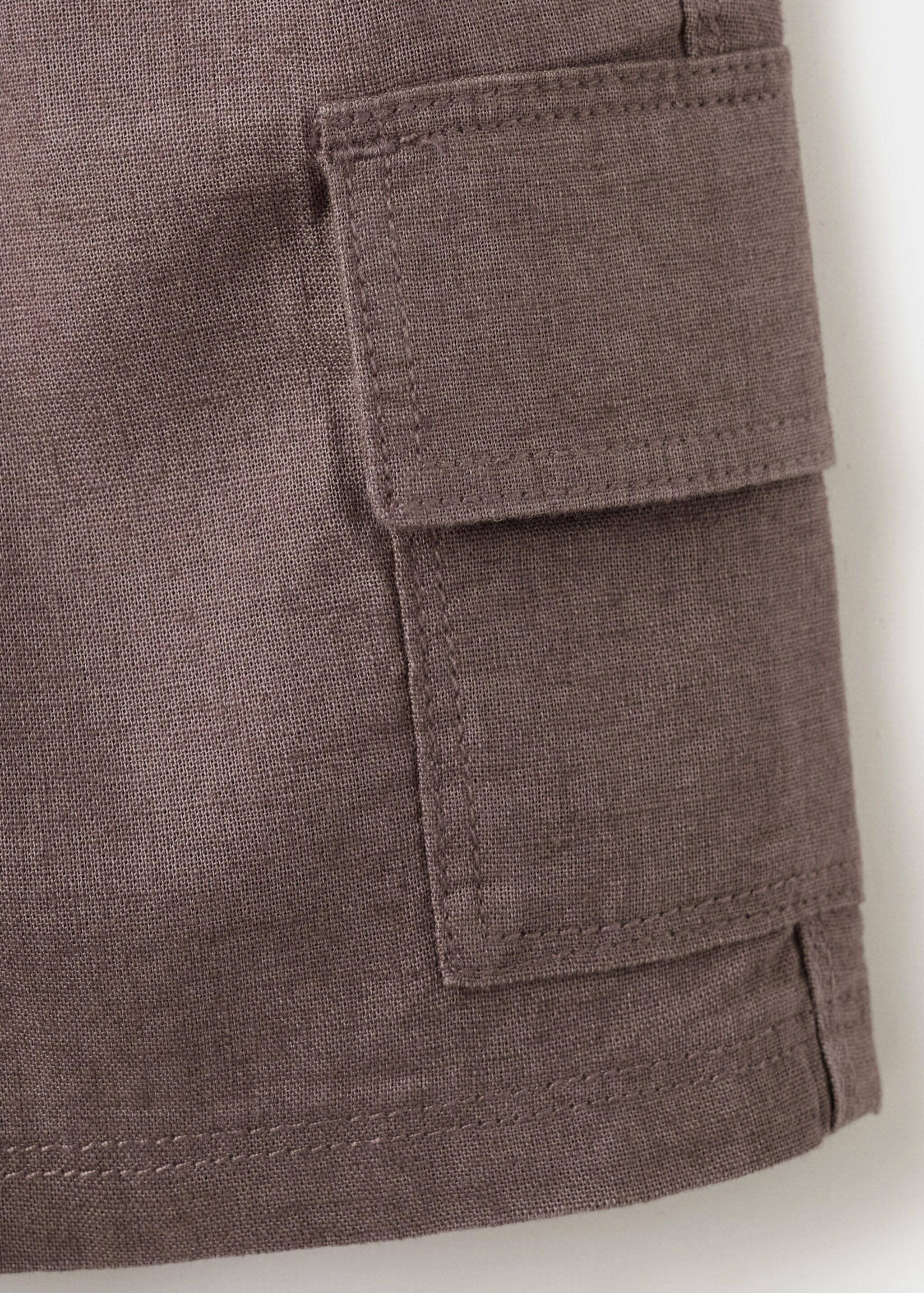 Bermudas bolsillos cargo - Detalle del artículo 0, Marrón. Ref: 27026342-00.