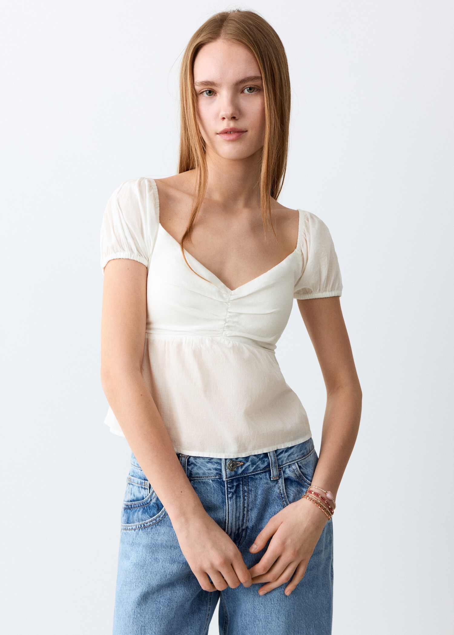 Top crop algodón - Plano medio