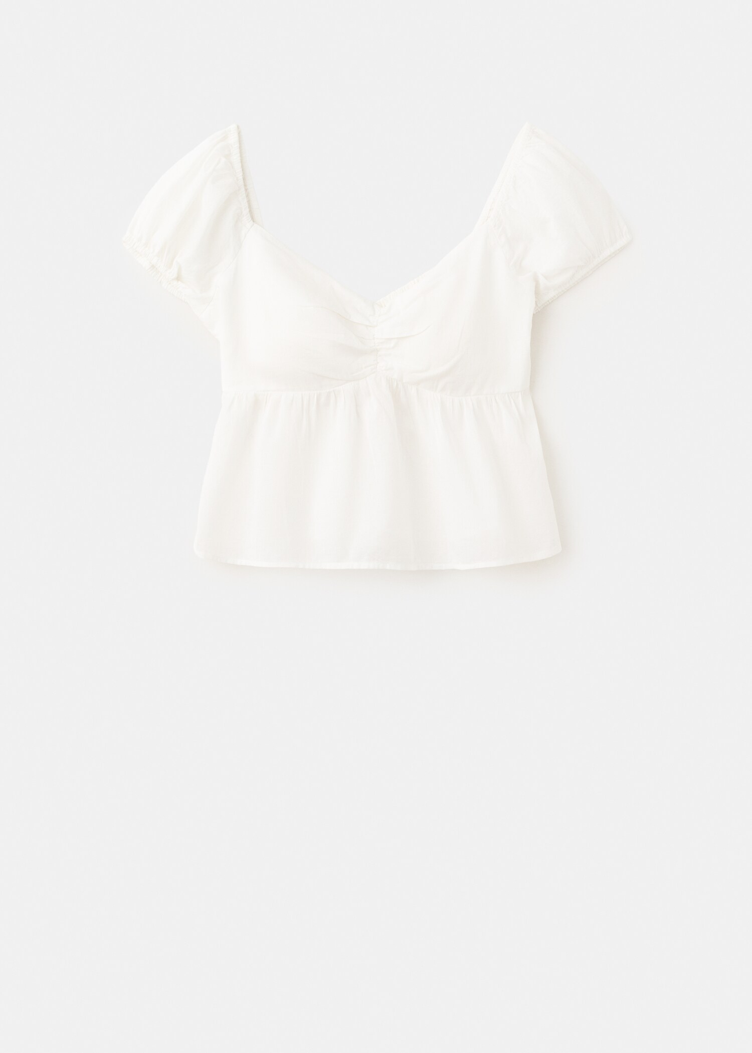 Cotton crop top - Article without model