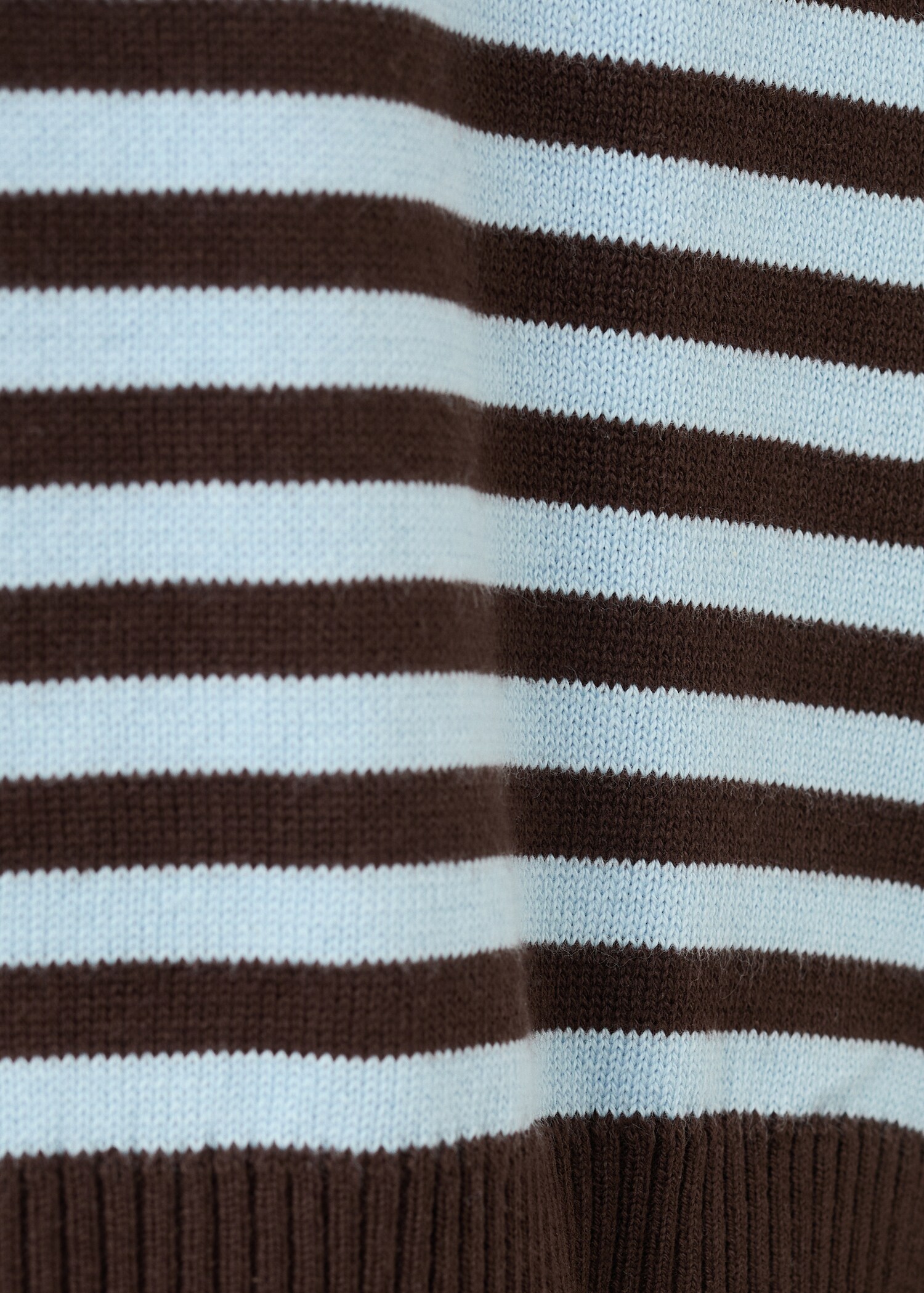 Striped knit top - Details of the article 0