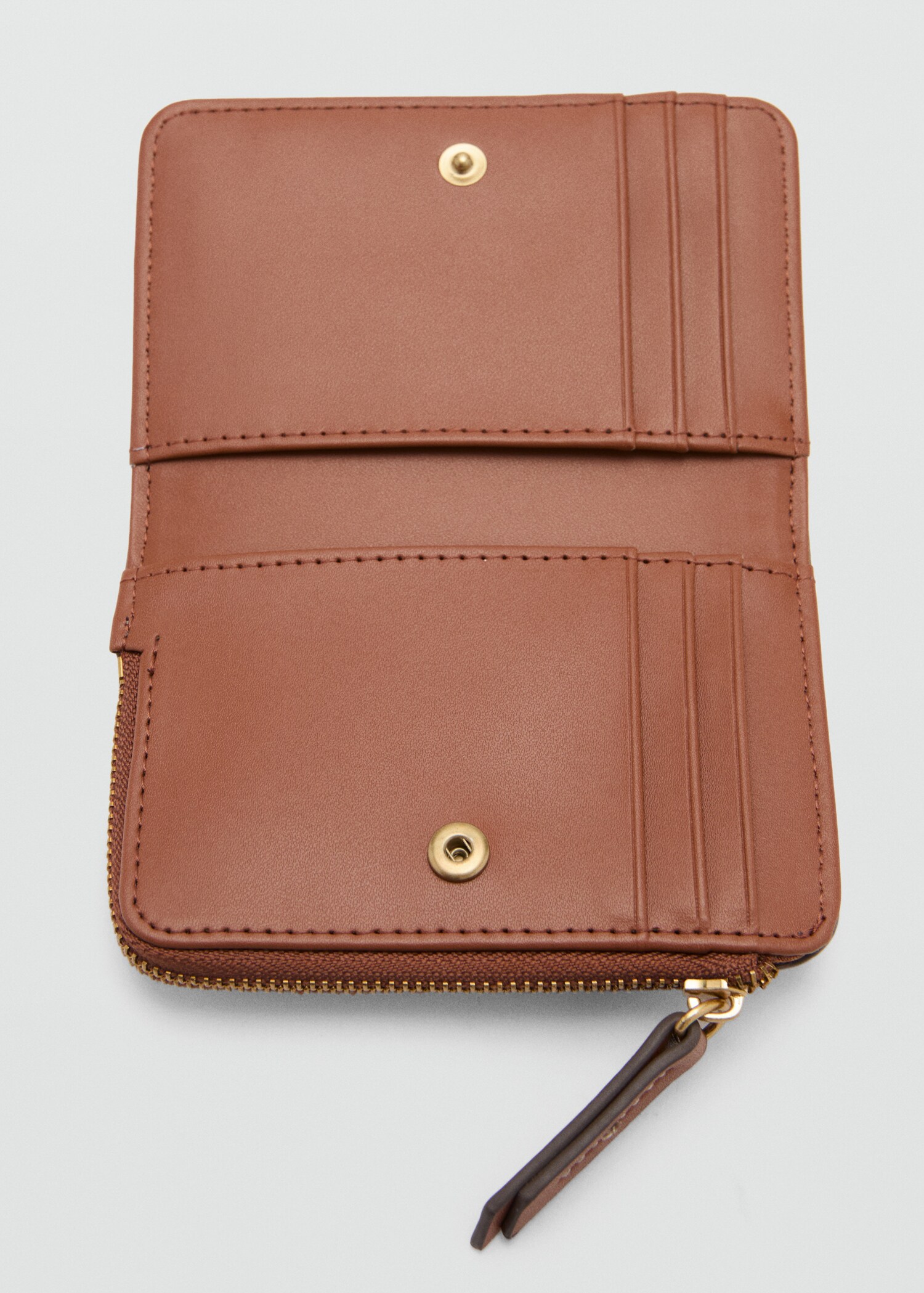 Small wallet with Saffiano effect - Details of the article 1