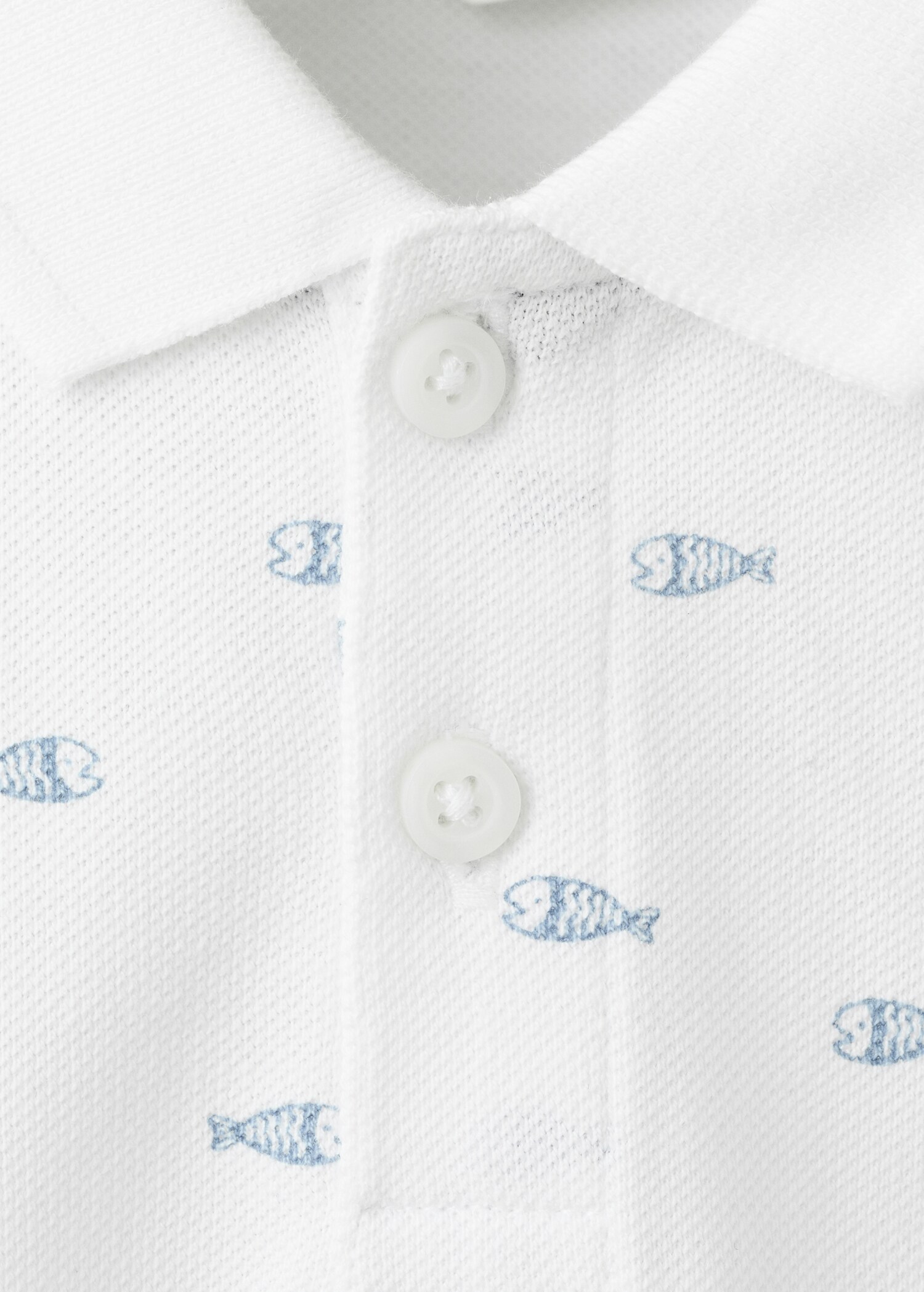 Polo coton imprimé - Détail de l'article 8