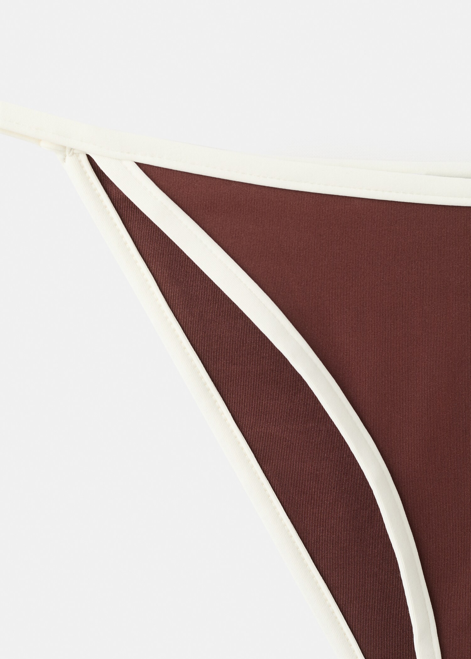 Bikini bottom with contrasting trims - Details of the article 8