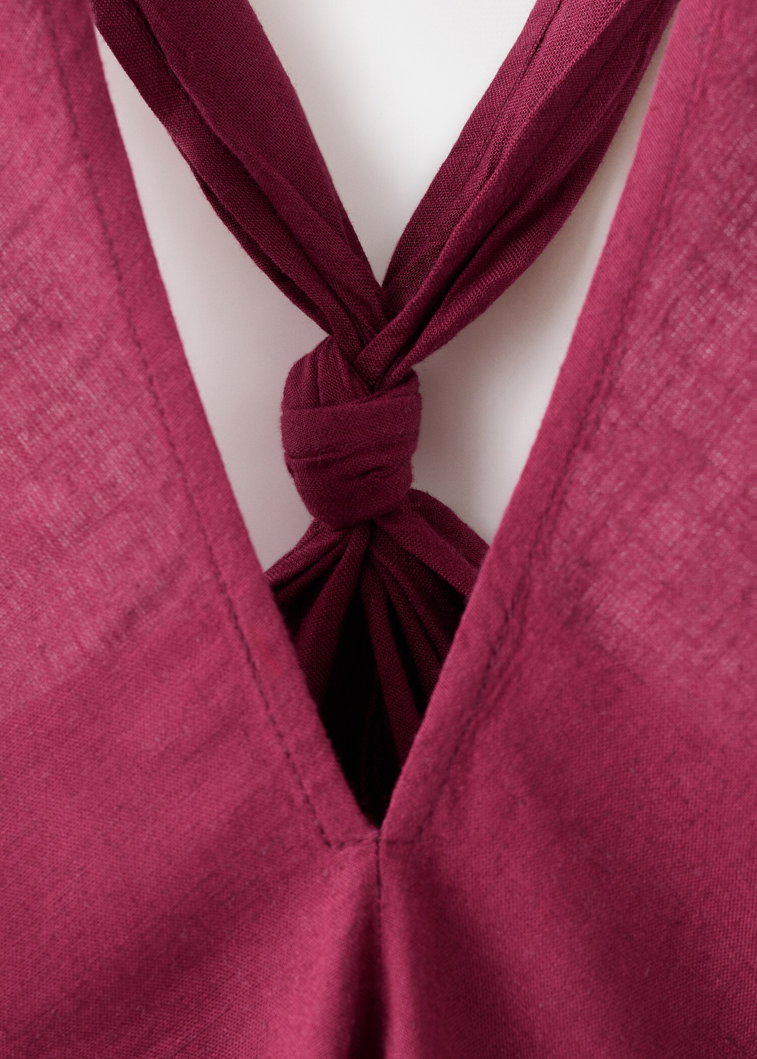 Knot linen top - Details of the article 8