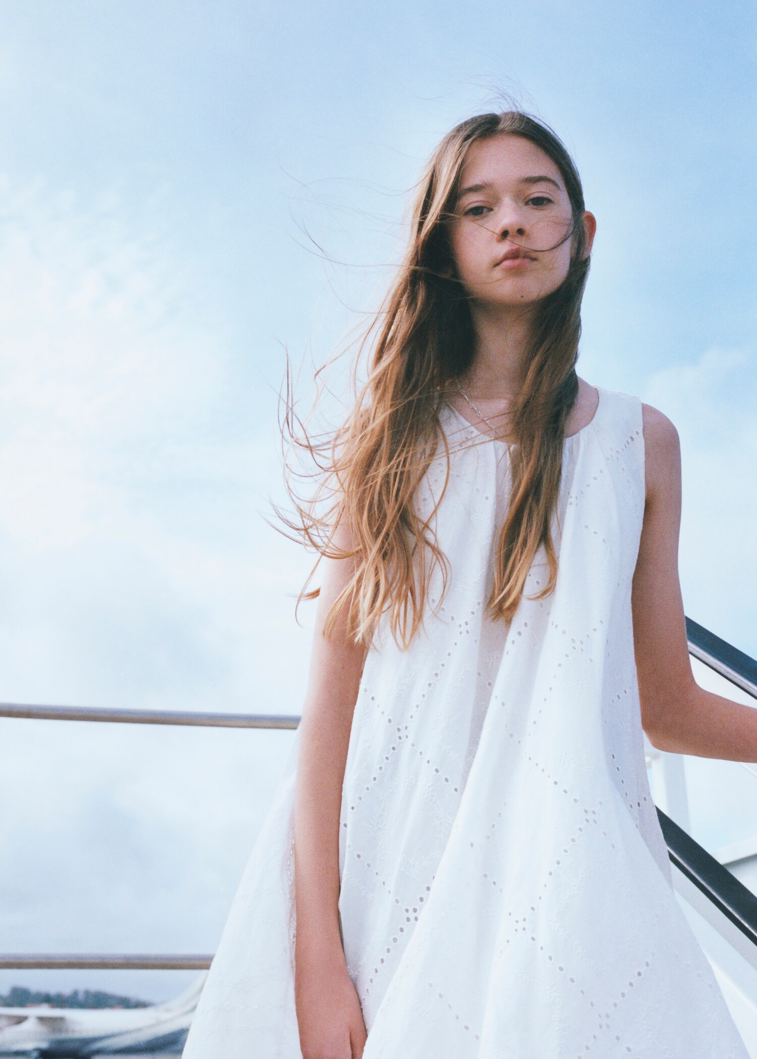 Short balloon dress - Details of the article 5