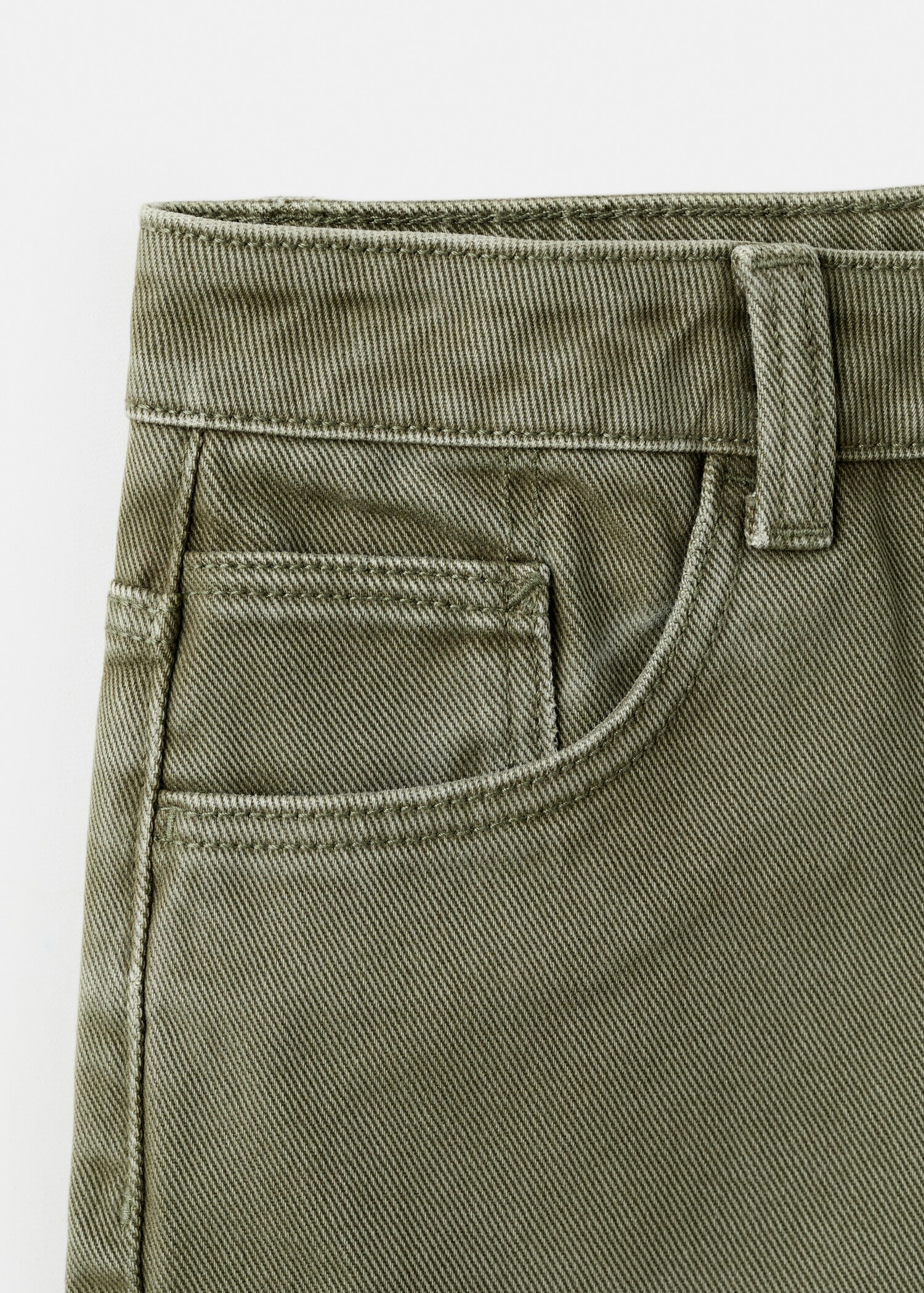 Denim Bermuda shorts - Details of the article 8