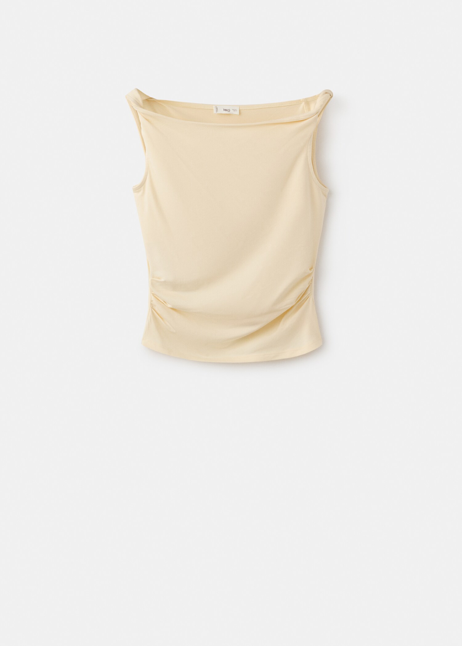 Boat-neck top - Article without model