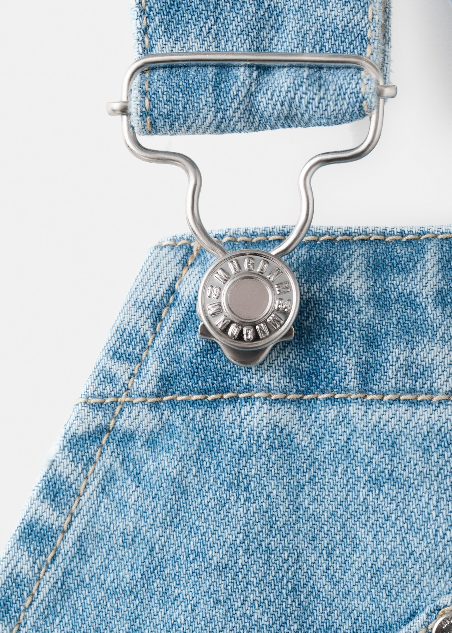 Maternity denim dungarees - Details of the article 8