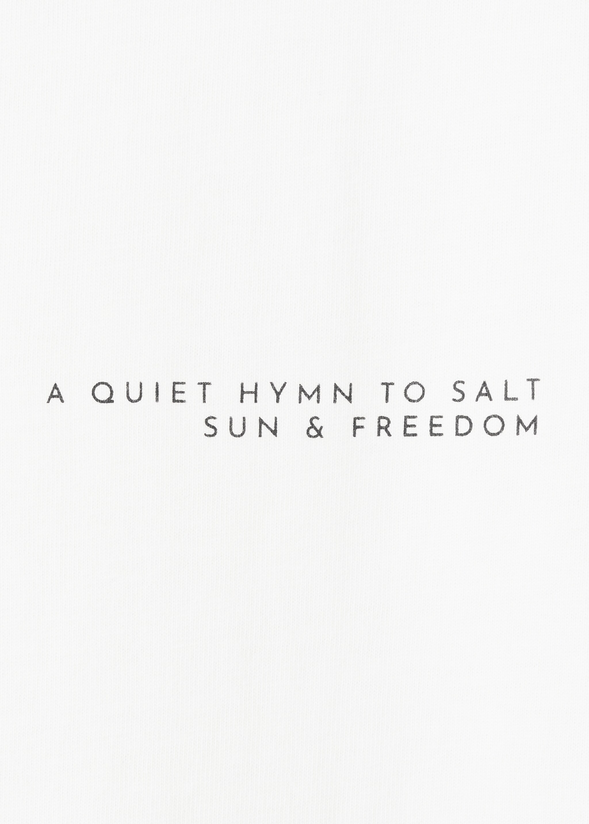 Printed cotton-blend t-shirt - Details of the article 8, Off White. Ref: 27026747-00.