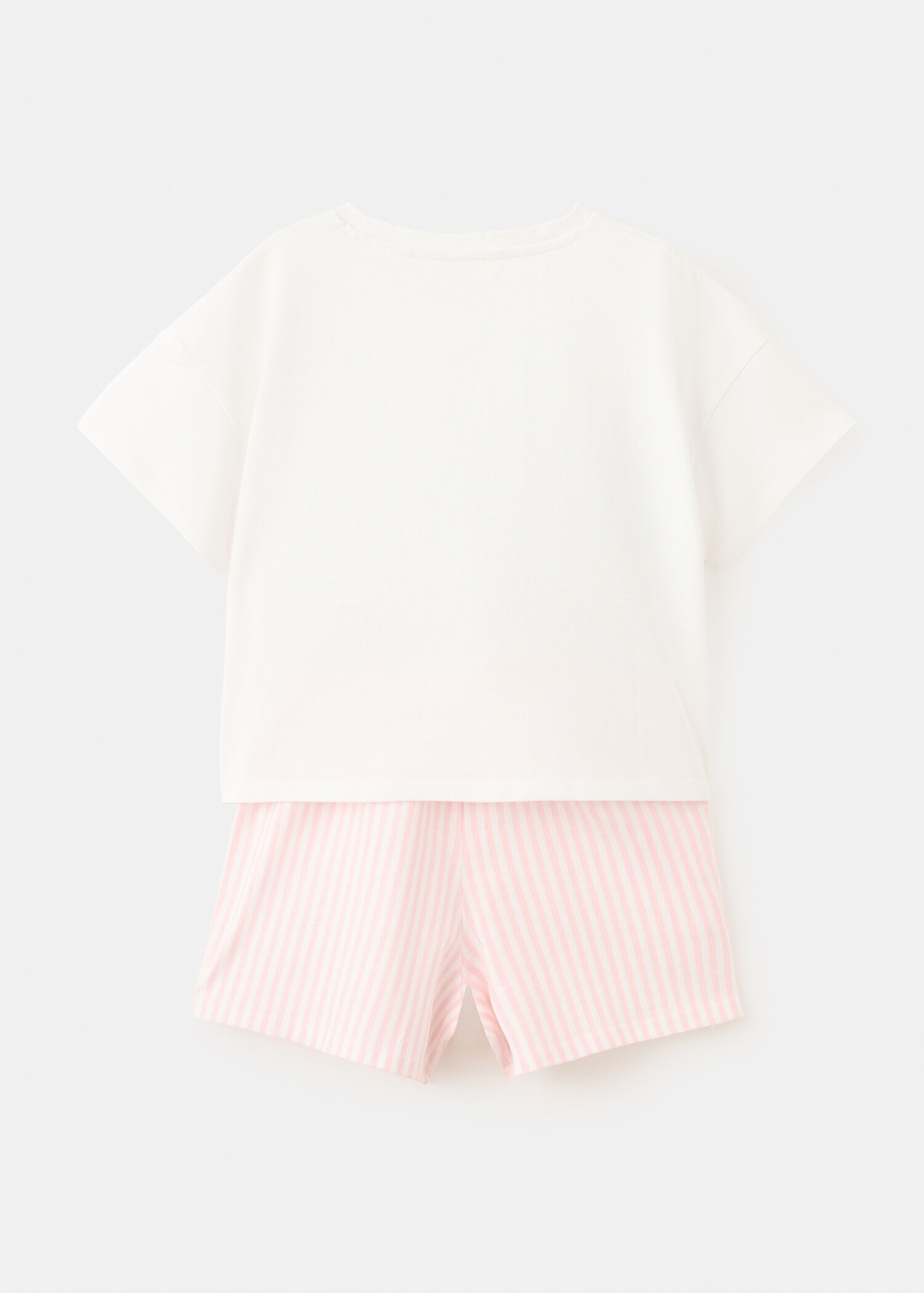 Striped short pyjamas - Reverse of the article