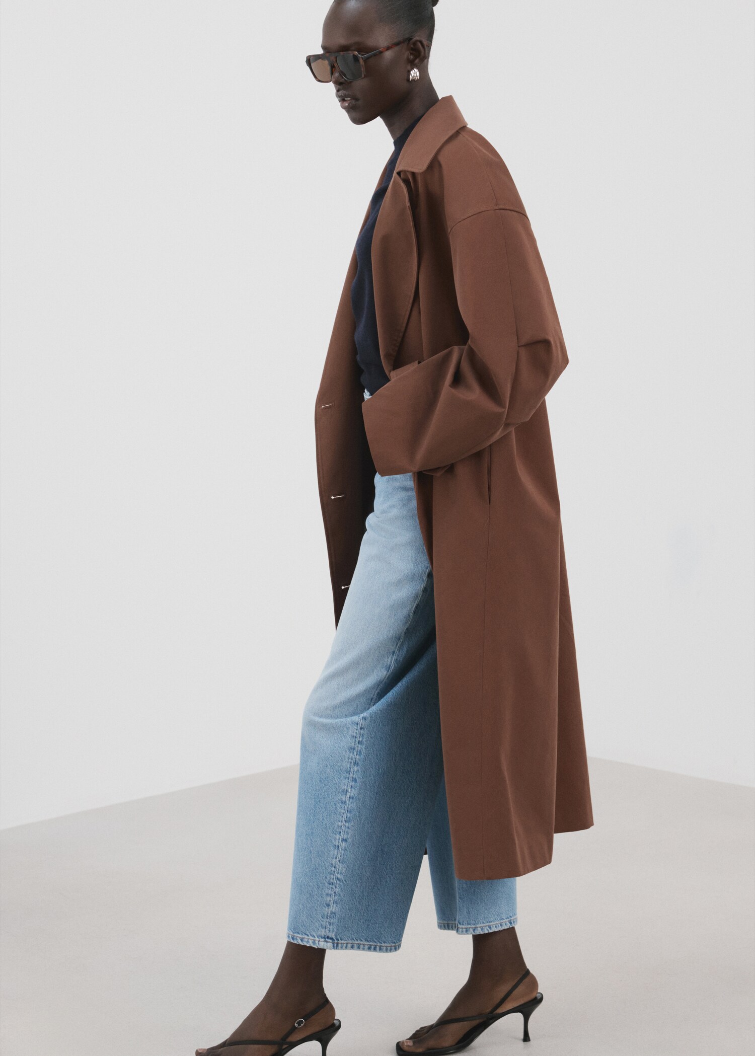 Balloon crop jeans - Details of the article 2