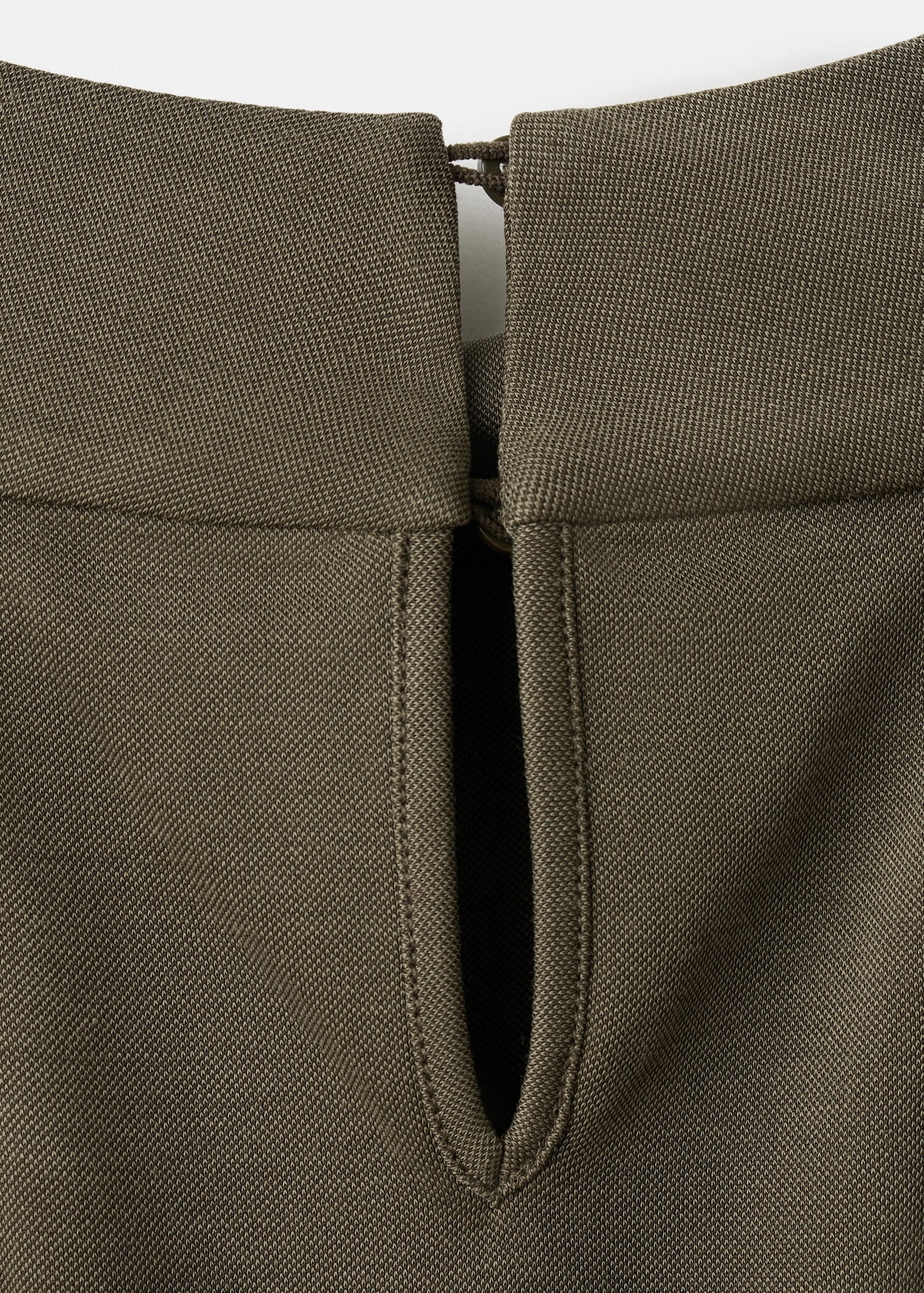 Asymmetric ruched top - Details of the article 0
