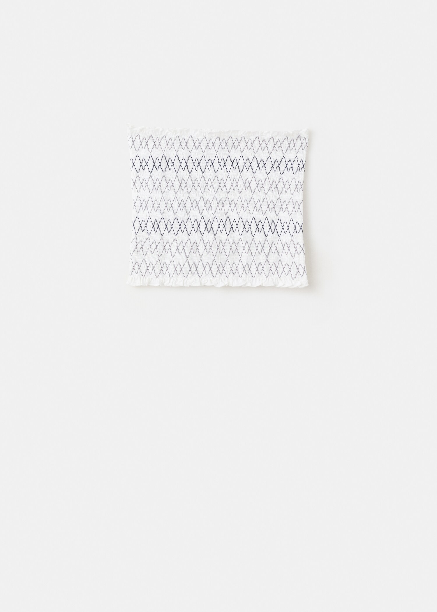 Haut bustier brodé - Article sans modèle