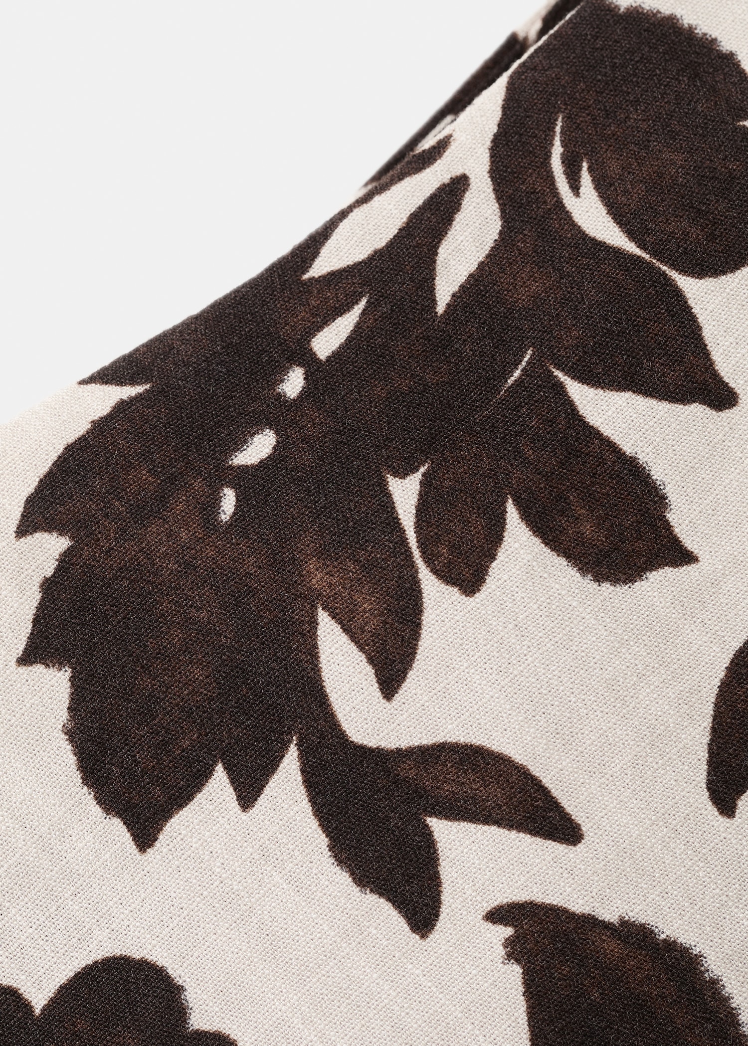 Asymmetrical floral-print dress - Details of the article 8