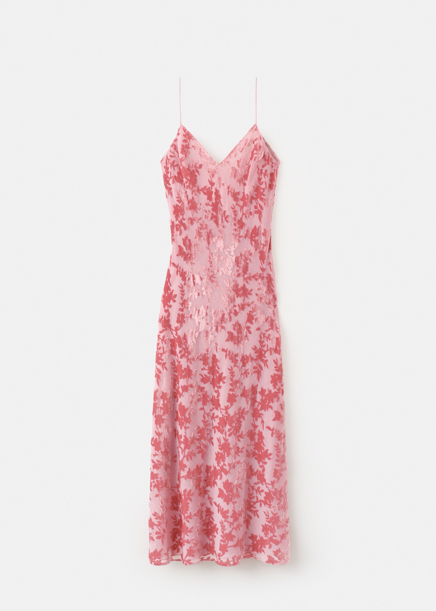 Devoré floral dress - Article without model