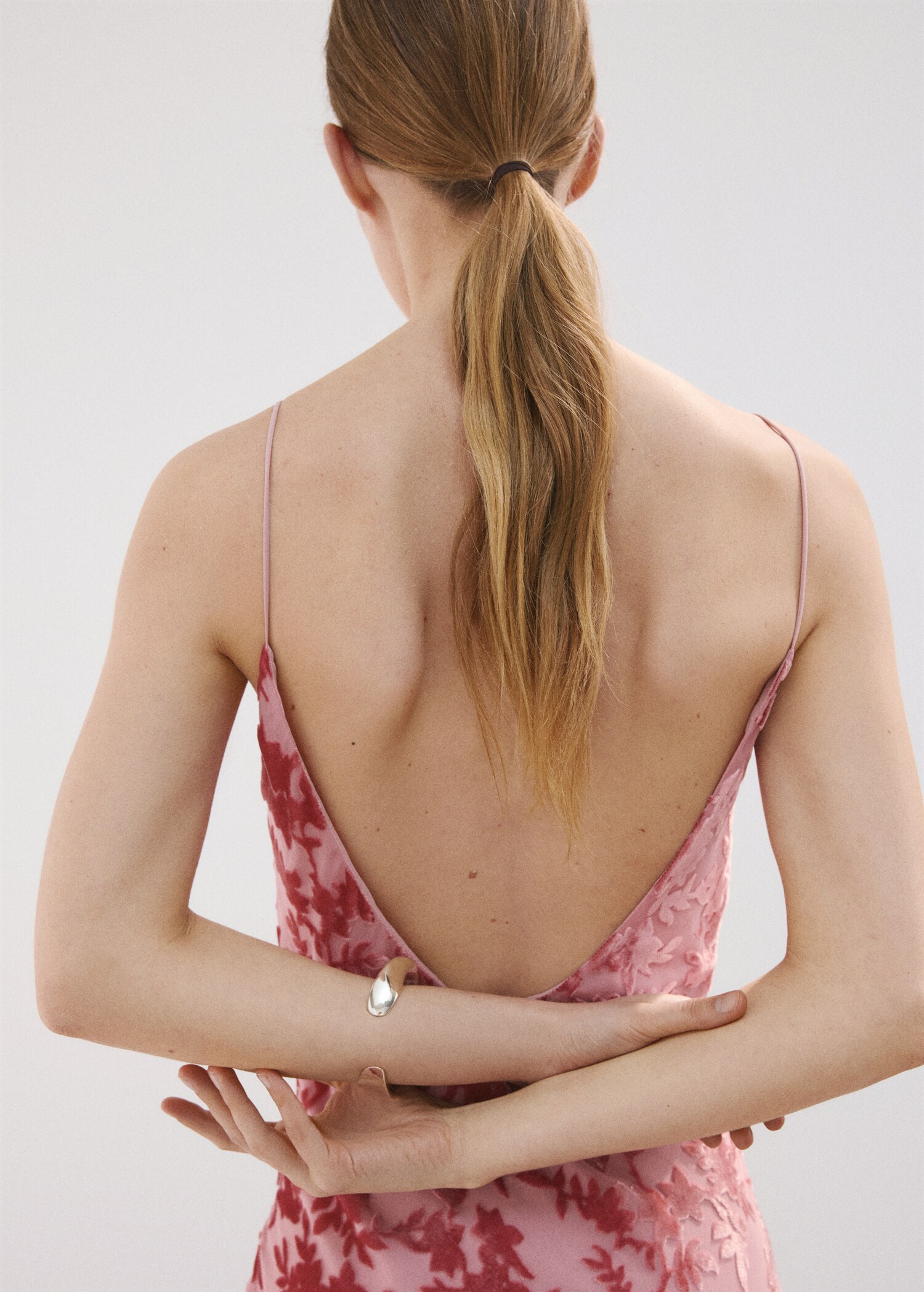 Devoré floral dress - Details of the article 6